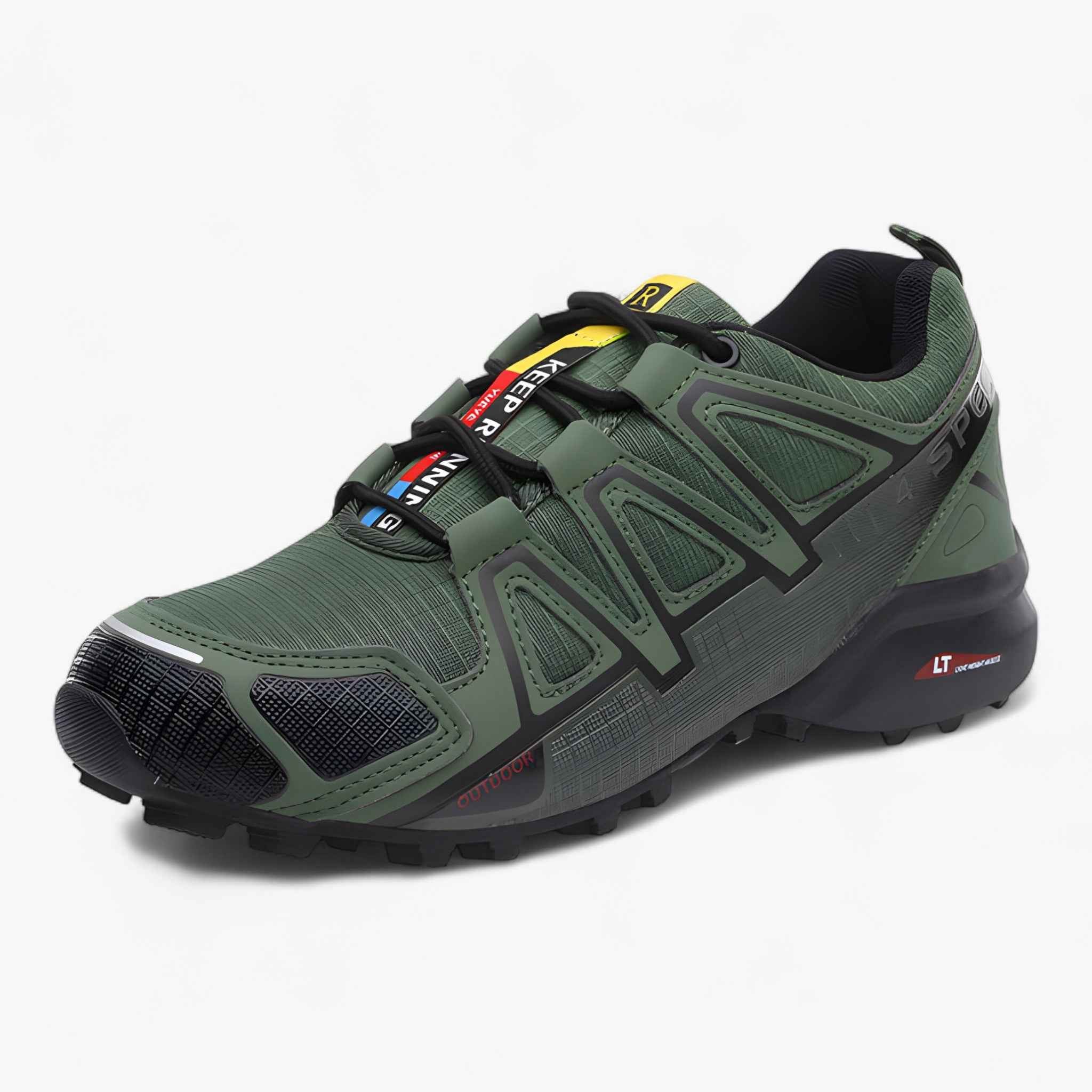 Scarpe Escursionismo Uomo Impermeabili – Trekking Montagna Confortevoli, Antiscivolo - Vert - antidérapante category-shoes chaussures chaussures randonnée cross-from-marche-lino-15831874339165 homme imperméable Men's Shoes New-google randonnée semelle shoes Shoes men trekking - Concept Palermo