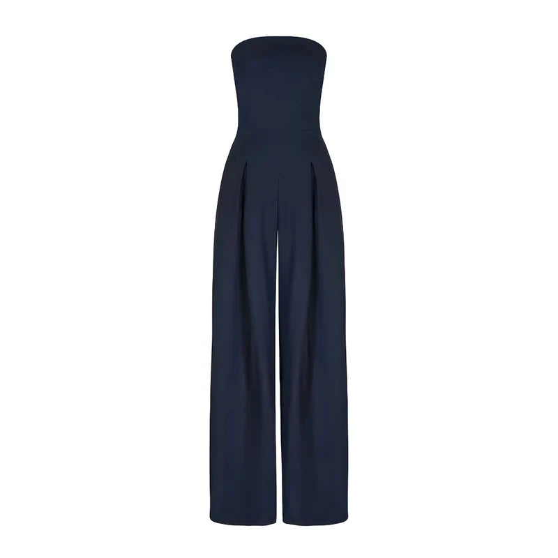 Combinaison Femme sans manches en polyester, élégante et confortable - - combinaison combinaison femme combinaisons confort coupe flatteuse cross-from-marche-lino-15860405633373 femme look stylé manches mode New-google polyester sans manches style tenue de soirée vêtements modernes élégance - Concept Palermo