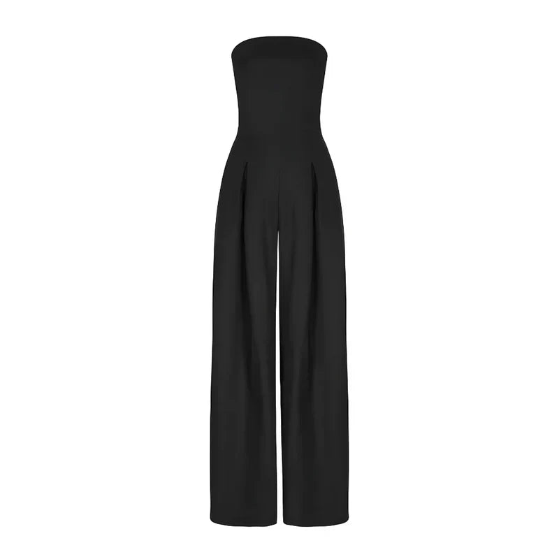 Combinaison Femme sans manches en polyester, élégante et confortable - - combinaison combinaison femme combinaisons confort coupe flatteuse cross-from-marche-lino-15860405633373 femme look stylé manches mode New-google polyester sans manches style tenue de soirée vêtements modernes élégance - Concept Palermo