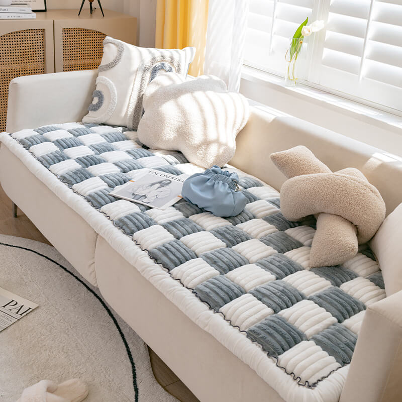 Plaid in Ciniglia Morbido e Protettivo per Divano - - carpet ciniglia divano home & garden huis&tuin plaid plaid ciniglia protettivo - Concept Palermo