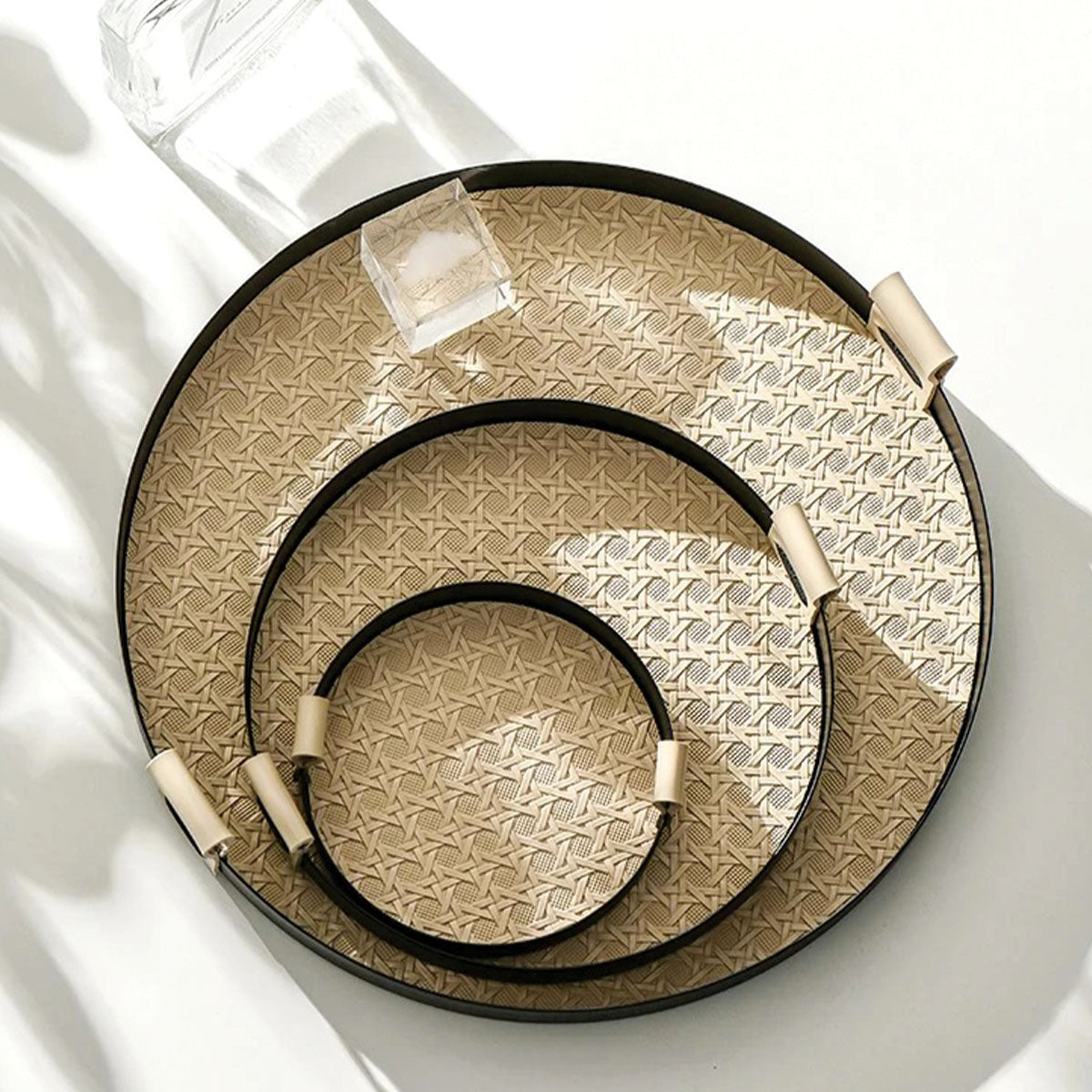 Dali Luxe Vassoio Decorativo Trasforma Il Tuo Design Domestico Pelle - - dali dali luxe Decor decorativo design domestico home & garden Kitchen luxe pelle Tableware - Concept Palermo