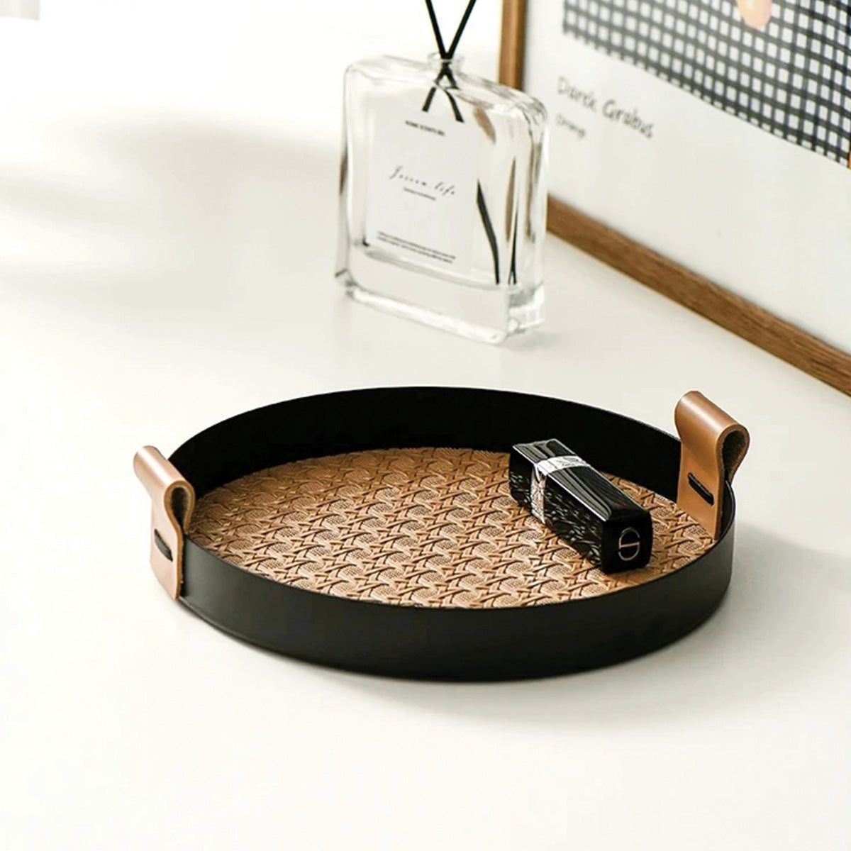 Dali Luxe Vassoio Decorativo Trasforma Il Tuo Design Domestico Pelle - - dali dali luxe Decor decorativo design domestico home & garden Kitchen luxe pelle Tableware - Concept Palermo
