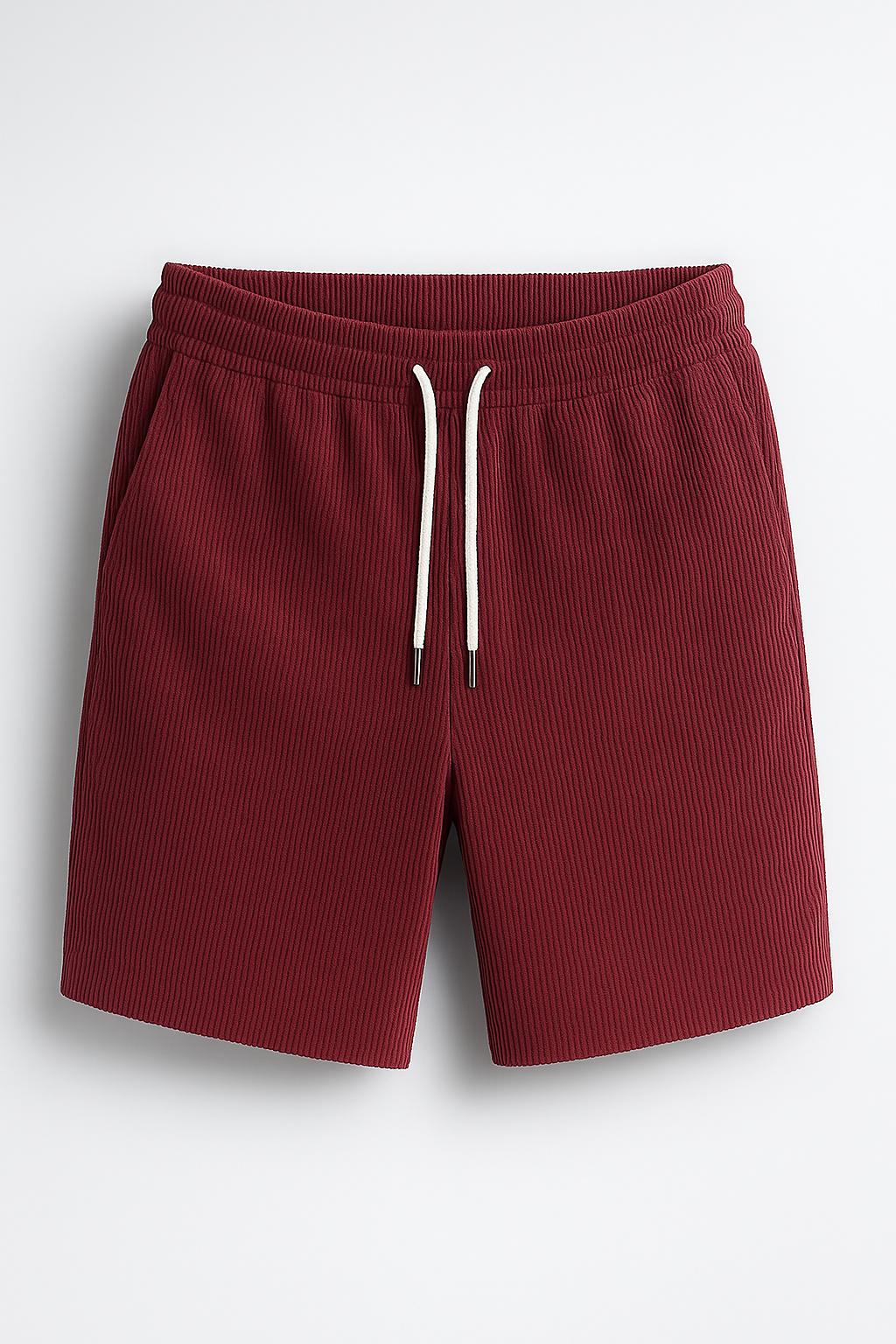 Pantaloncini casual in velluto con coulisse Pelle Uomo - Bordeaux - casual coulisse milanie | pantaloncini casual in velluto con coulisse - €25 pantaloncini pantaloncini casual pelle short Summer shorts uomo velluto - Concept Palermo
