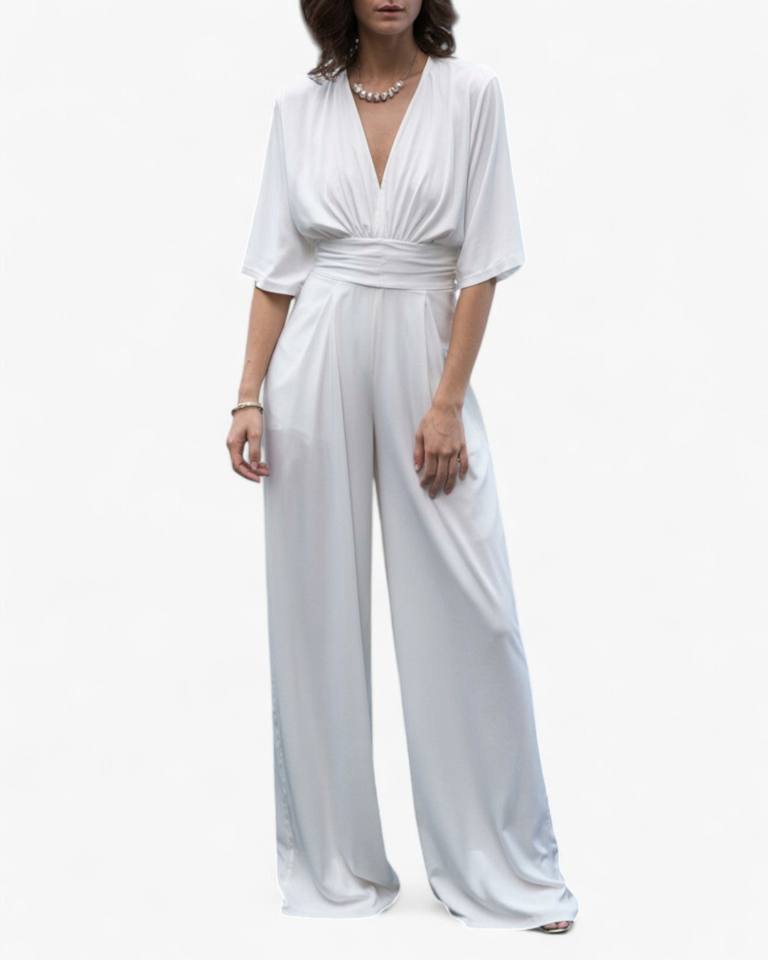 Tuta da donna elegante in cotone nero con cappuccio, vestibilità comoda, taglie dalla S alla XL - - abbigliamento casual abbigliamento donna completo elegante donna jumpsuit con tasche jumpsuit con V-ausschnitt jumpsuit da cerimonia jumpsuit elegante jumpsuit estivo moda femminile one-pieces taglio ampio delle gambe tuta tuta donna - Concept Palermo