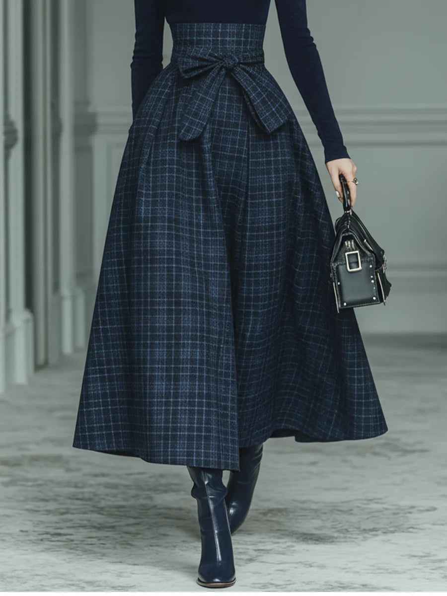 Completo Tailleur Donna a Quadri Cotone - - carreaux coton cross-from-marche-lino-15884933890397 ensemble ensemble tailleur ensemble élégant ensembles pour femmes fashion casual femme haut à col roulé jupe à carreaux look chic mode moderne New-google robe deux pièces style sophistiqué tailleur tenue féminine vêtements polyvalents - Concept Palermo