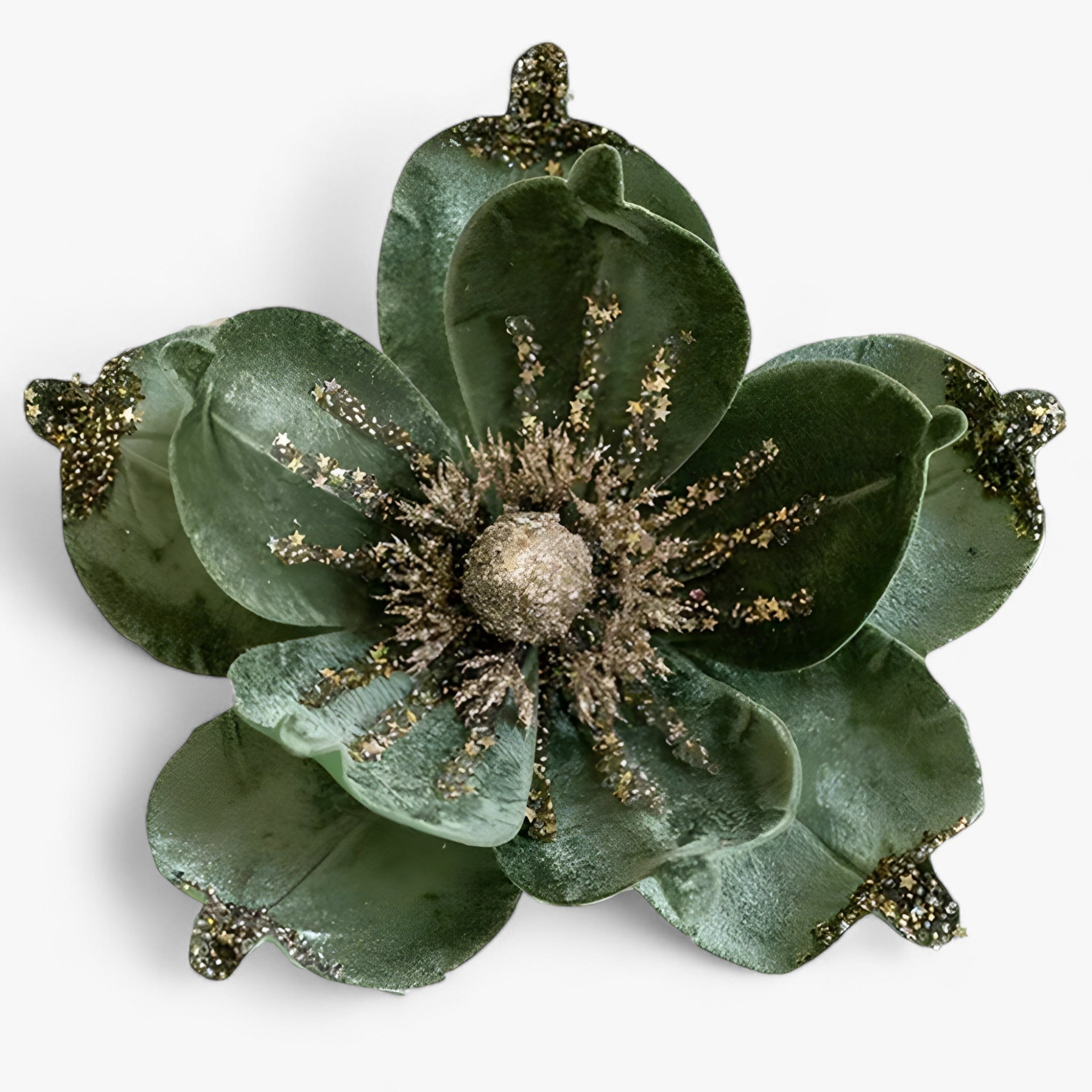 Fiori Artificiali Natalizi Rossi per Decorazioni Casa e Ufficio, Set da 12 Pezzi - Verde 8 PCS - accessori natalizi artificiali decorazioni decorazioni di Capodanno decorazioni festive decorazioni natalizie decorazioni stagionali fiori fiori artificiali fiori di Natale natalizie ornamenti per l'albero uomo - Concept Palermo