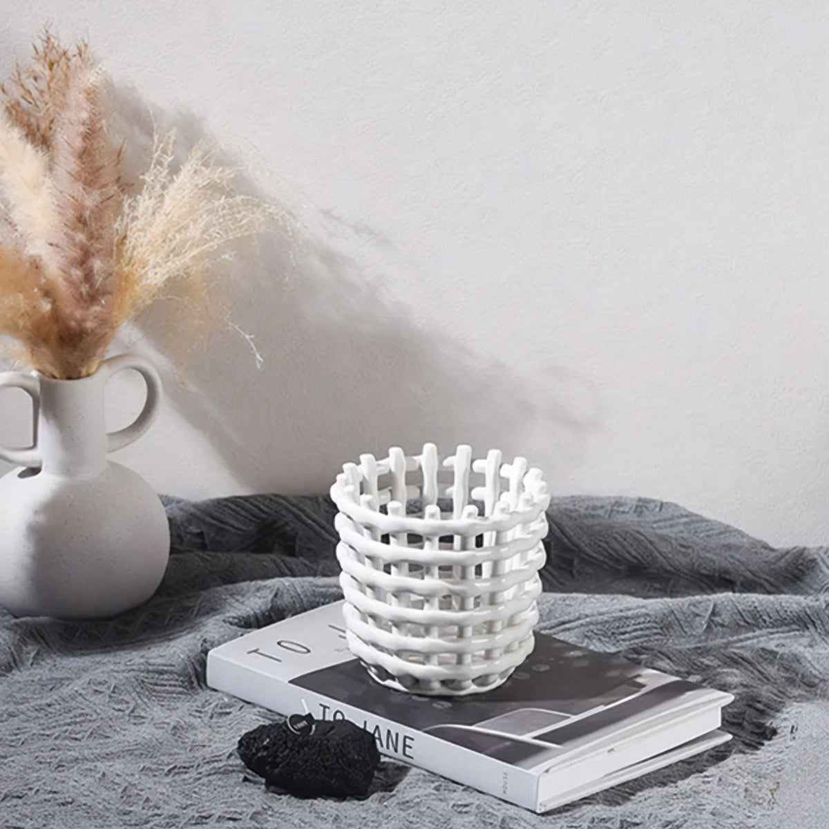 Collezione di Cestini Forma Soluzioni di Stoccaggio Stilose e Funzionali Uomo - - Ceramics cestini collezione collezione cestini Decor forma funzionali home & garden soluzioni stilose - Concept Palermo
