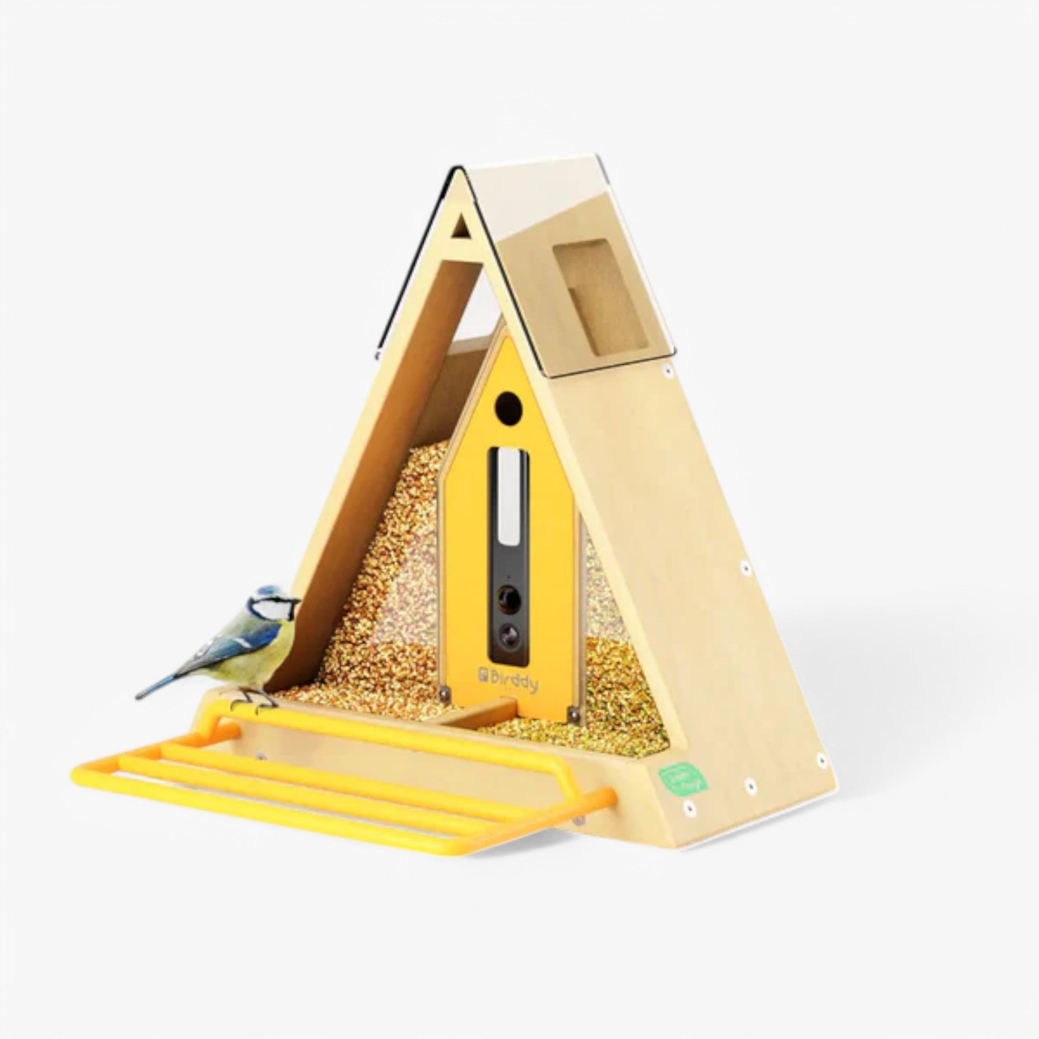 Reli Birddy Slim Feeder GreenTough™ Mangiatore per Uccelli Slim con Design Sostenibile Verde Uomo - - bird feeder birddy birdproduct design feeder greentough mangiatore petproduct pets & supplies reli reli birddy - Concept Palermo
