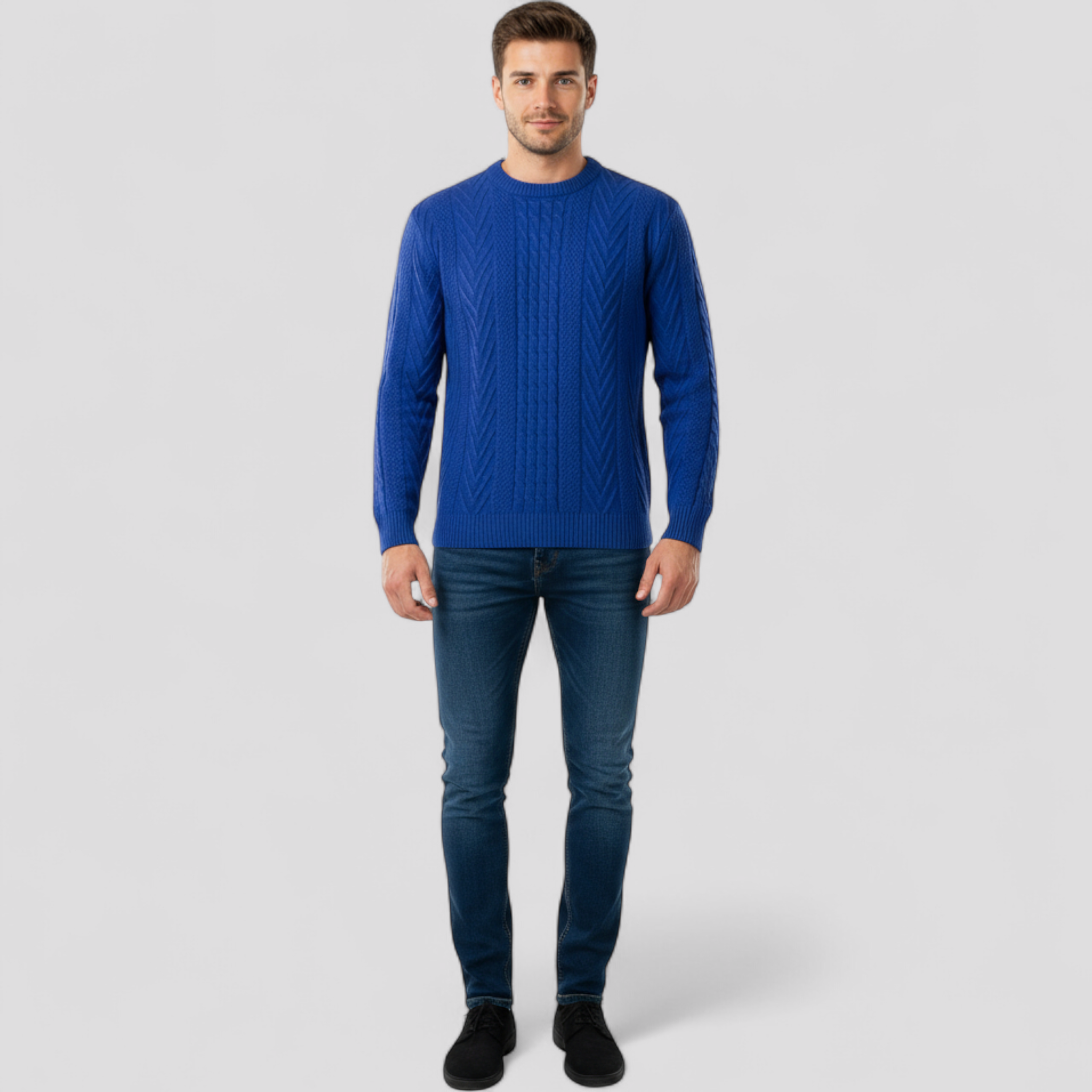 Maglione da uomo slim fit, luminoso e caldo per l'autunno/inverno - - autunno caldo inverno luminoso maglione maglione uomo men's sweater slim Sweater sweater men sweaters - Concept Palermo