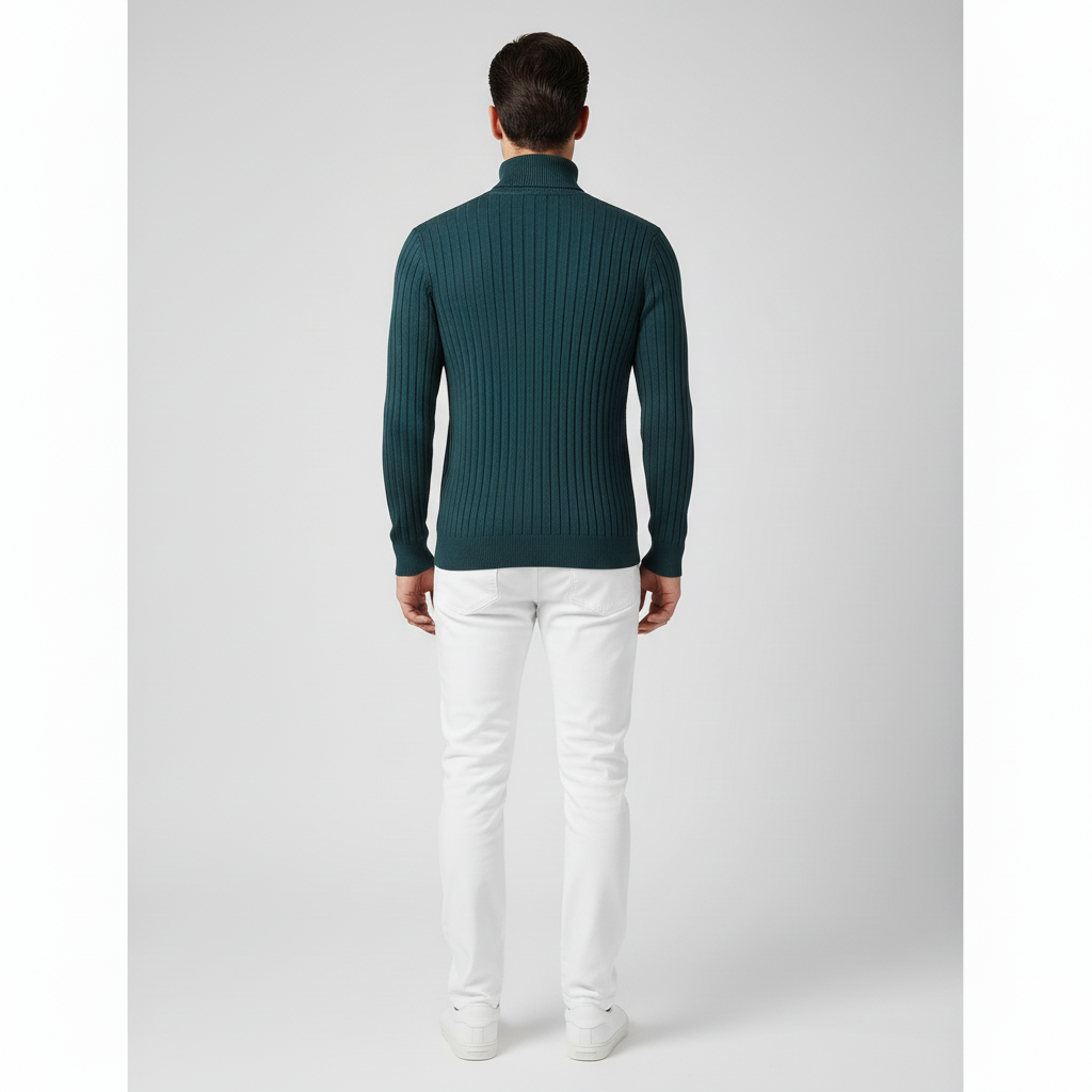 Maglione a Collo Alto da Uomo - - Clothes clothes men Clothing collo maglione maglione collo men's top clothes Sweater sweater men sweaters uomo - Concept Palermo