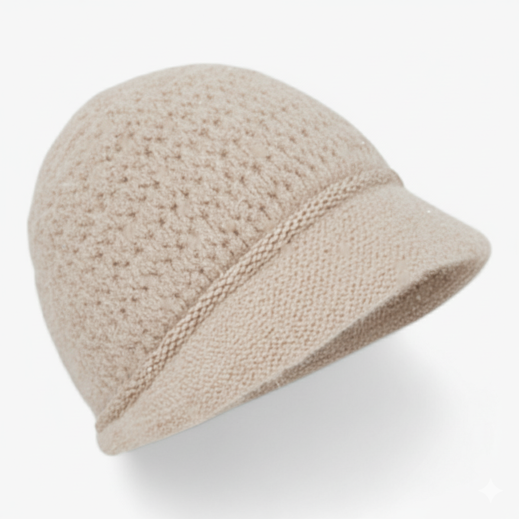 Cappello Donna Invernale con Protezione Orecchie - Beige Taglia Unica - accessori invernali berretto caldo cappelli invernali cappello cappello casual cappello donna cappello invernale cappello moda cappello outdoor cappello protezione orecchie cappello termico cappello tesa larga donna invernale orecchie protezione - Concept Palermo