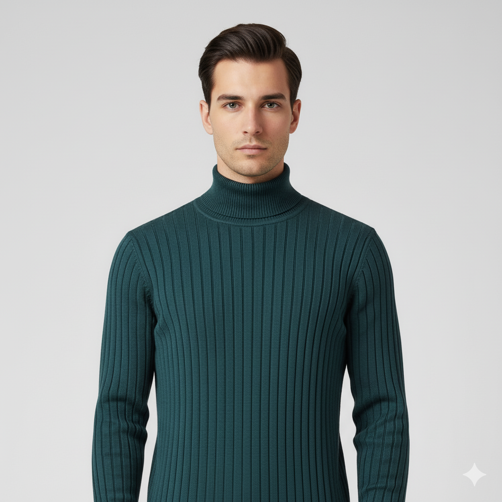 Maglione a Collo Alto da Uomo - - Clothes clothes men Clothing collo maglione maglione collo men's top clothes Sweater sweater men sweaters uomo - Concept Palermo