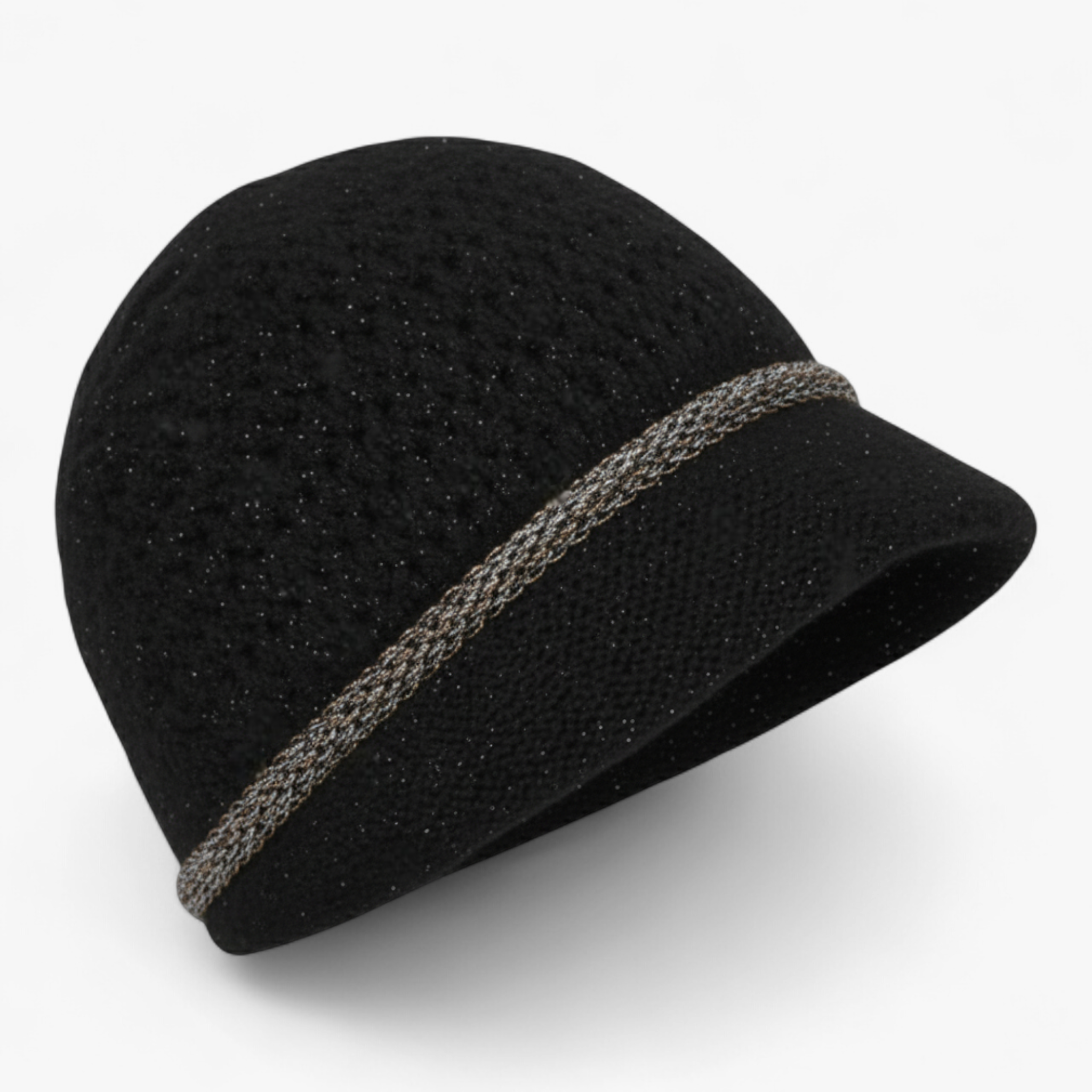 Cappello Donna Invernale con Protezione Orecchie - Nero Taglia Unica - accessori invernali berretto caldo cappelli invernali cappello cappello casual cappello donna cappello invernale cappello moda cappello outdoor cappello protezione orecchie cappello termico cappello tesa larga donna invernale orecchie protezione - Concept Palermo