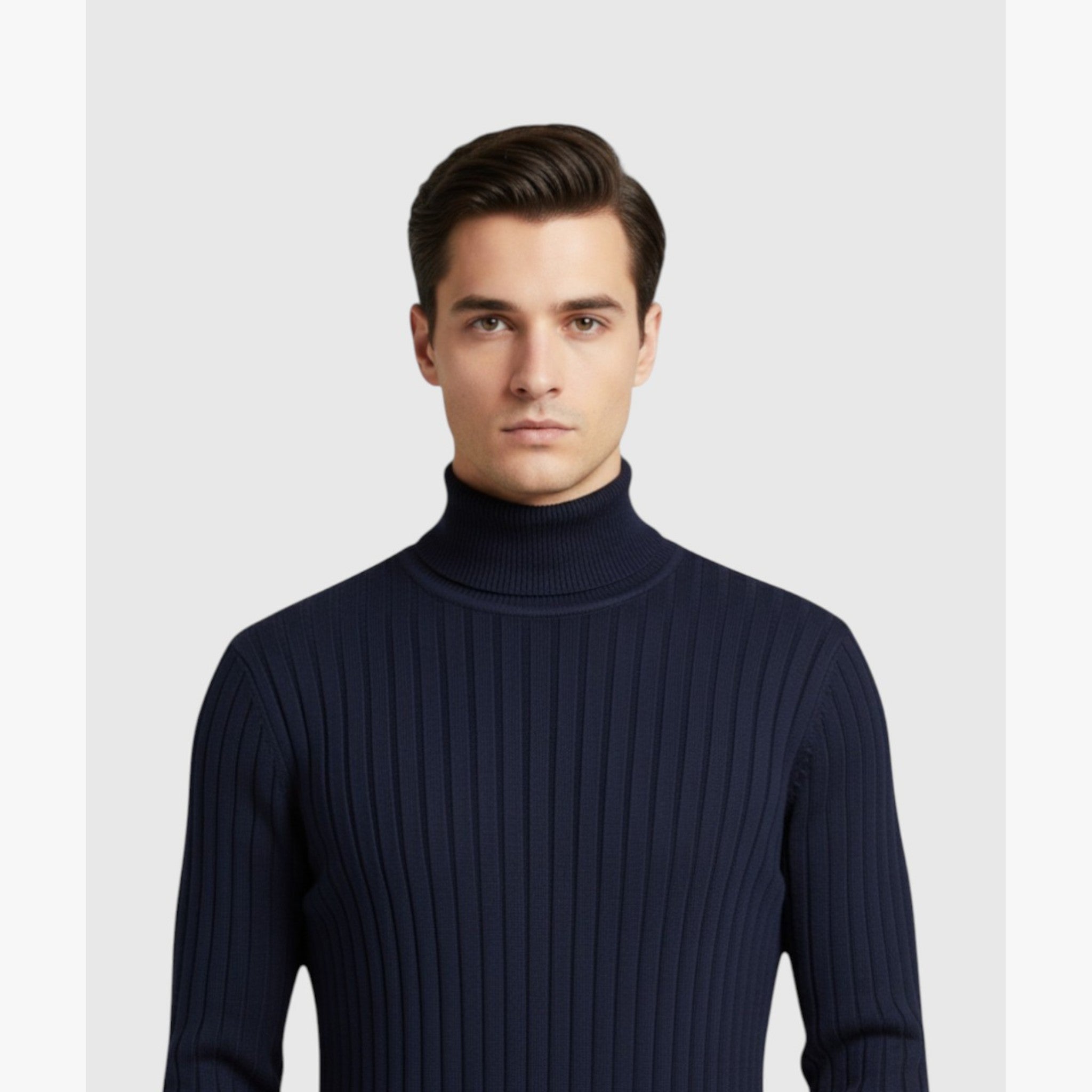 Maglione a Collo Alto da Uomo - - Clothes clothes men Clothing collo maglione maglione collo men's top clothes Sweater sweater men sweaters uomo - Concept Palermo