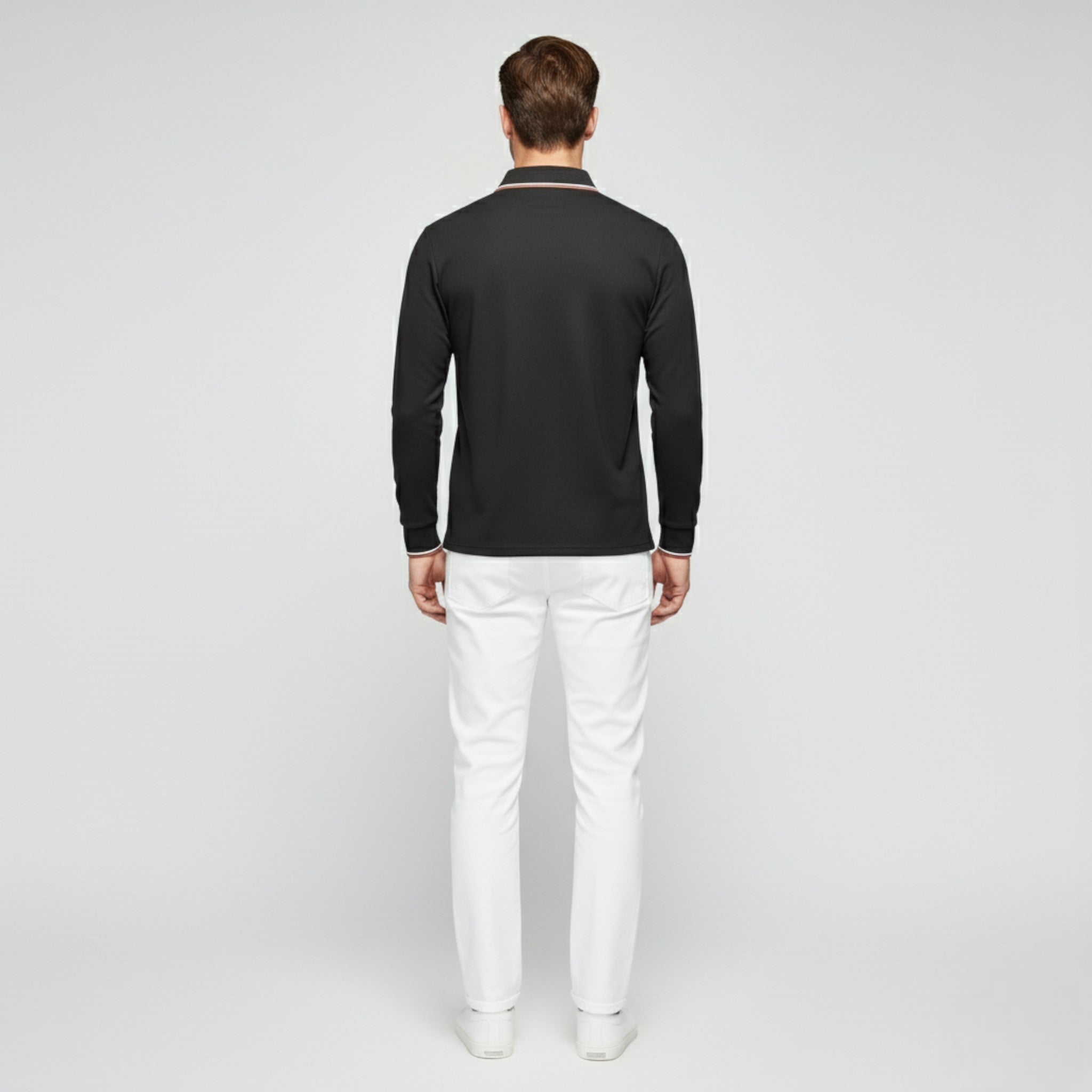 Polo da Uomo con Colletto Cotone - - Clothes clothes men Clothing colletto cotone men's top clothes polo polo uomo Sweater sweater men sweaters uomo - Concept Palermo