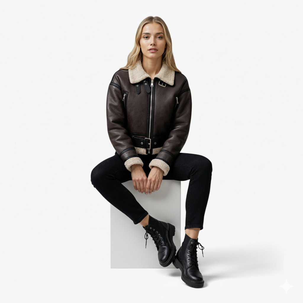 Giacca Invernale Donna con Cintura - - abbigliamento donna cintura donna giacca giacca autunno inverno giacca casual giacca con cintura giacca donna giacca elegante giacca formale giacca invernale giacca maniche lunghe giacca vintage giubbotti invernale moda vintage - Concept Palermo