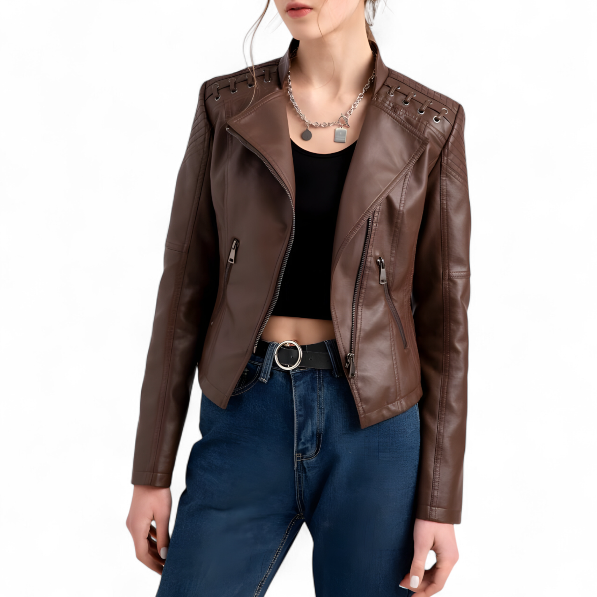 Giacca Casual in Pelle Lavata Uomo - - abbigliamento casual casual giacca giacca casual giacca con cuciture curate giacca estiva giacca in pelle giacca invernale giacca moda giacca pelle giacca quotidiana giacca resistente giacca uomo giacca versatile giubbotti da uomo giubbotti pelle lavata pelle stile avventuroso uomo - Concept Palermo