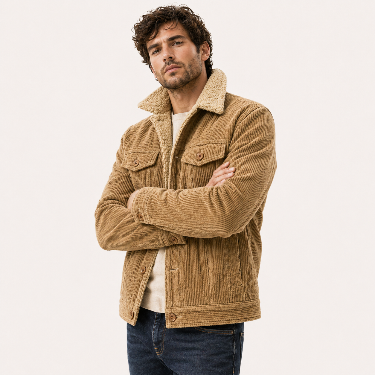 Giacca Uomo Vintage Velluto a Costine Marrone - Stile Classico e Comfort - - abbigliamento primavera costine giacca giacca autunno giacca elegante giacca must-have giacca uomo giubbotti da uomo guardaroba versatile look formale stile classico stile pratico tessuto di qualità uomo velluto velluto a costine vintage - Concept Palermo