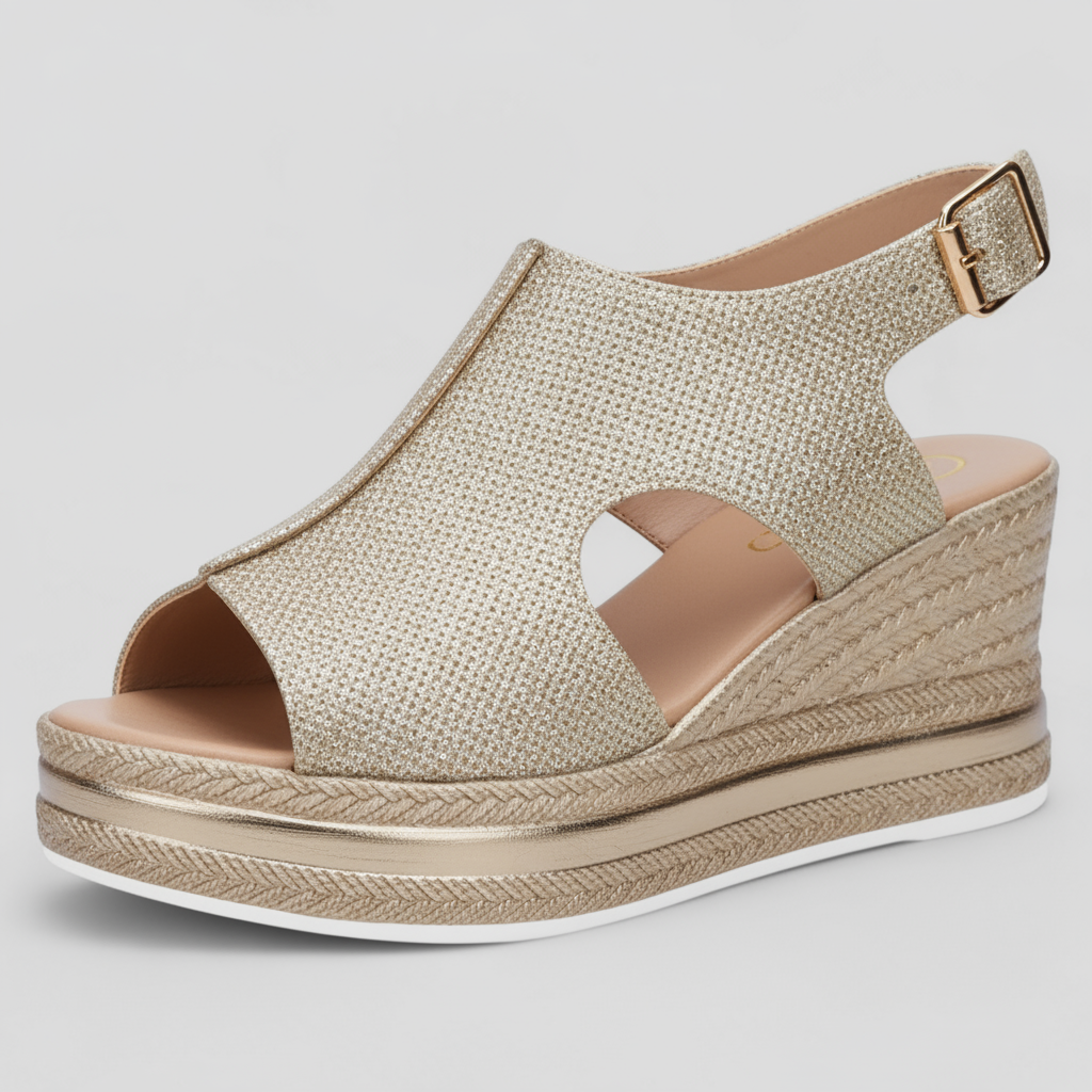 Sandalias con plataforma para mujer negras en ecopiel - cómodas y elegantes con tacón ancho