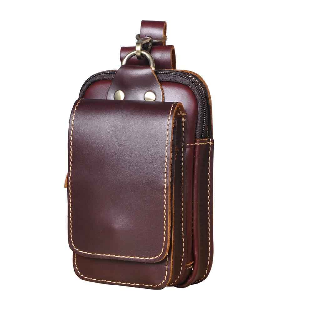 Pochette di cintura da uomo in pelle nera – Elegante e pratica per l'uso quotidiano - - ceinture cross-from-marche-lino-15830621487453 homme New-google new_for_google pochette pochette ceinture qualité Tassen - Concept Palermo