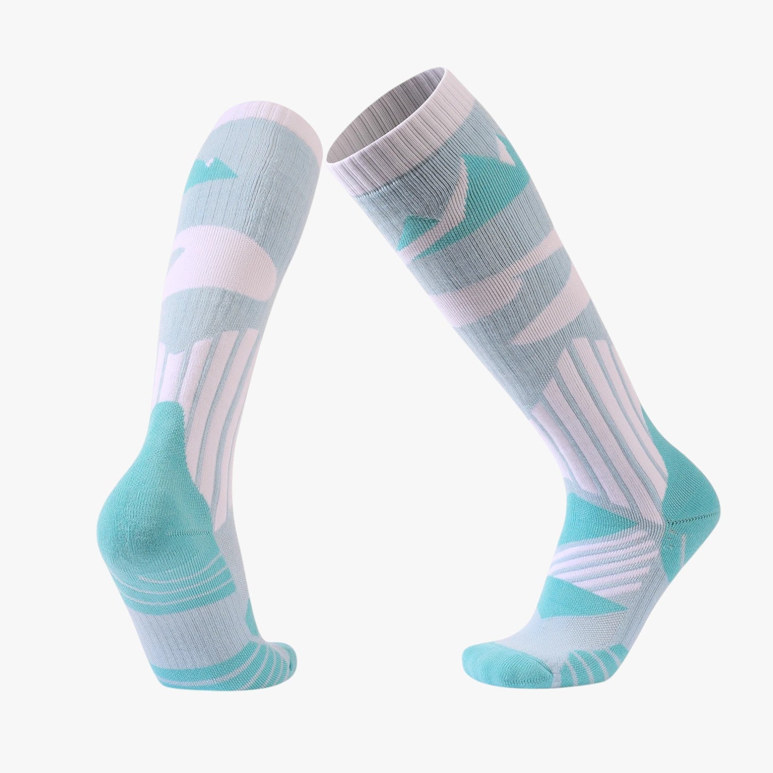 Style and protection on the slopes: highly breathable wool ski socks Uomo - Azzurro Chiaro - breathable donovan | style and protection on the slopes: highly breathable wool ski socks - €25 highly Hiking Socks protection slopes socks style style protection - Concept Palermo
