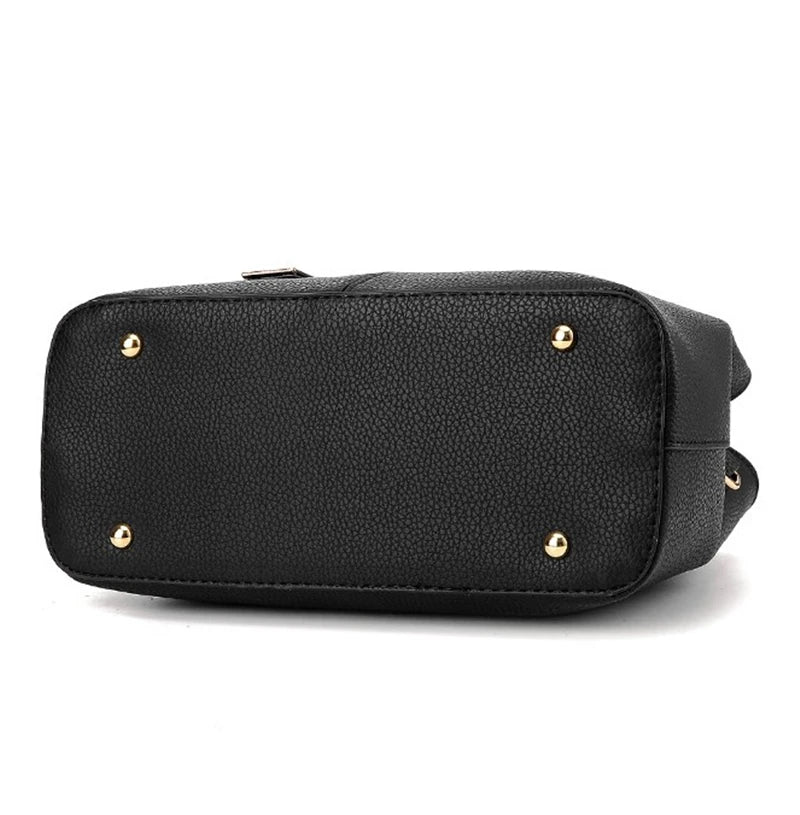 Borsa Tracolla Emily Nera in Vera Pelle Italiana da Donna - Media, Elegante - - Bags borsa borsa pelle donna emily pelle women bags - Concept Palermo