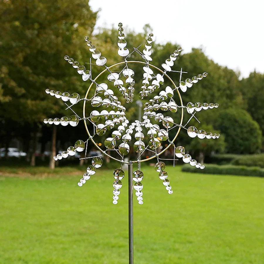 Magico mulino a vento in metallo - - home & garden magico magico mulino metallo mulino vento wind spinner - Concept Palermo