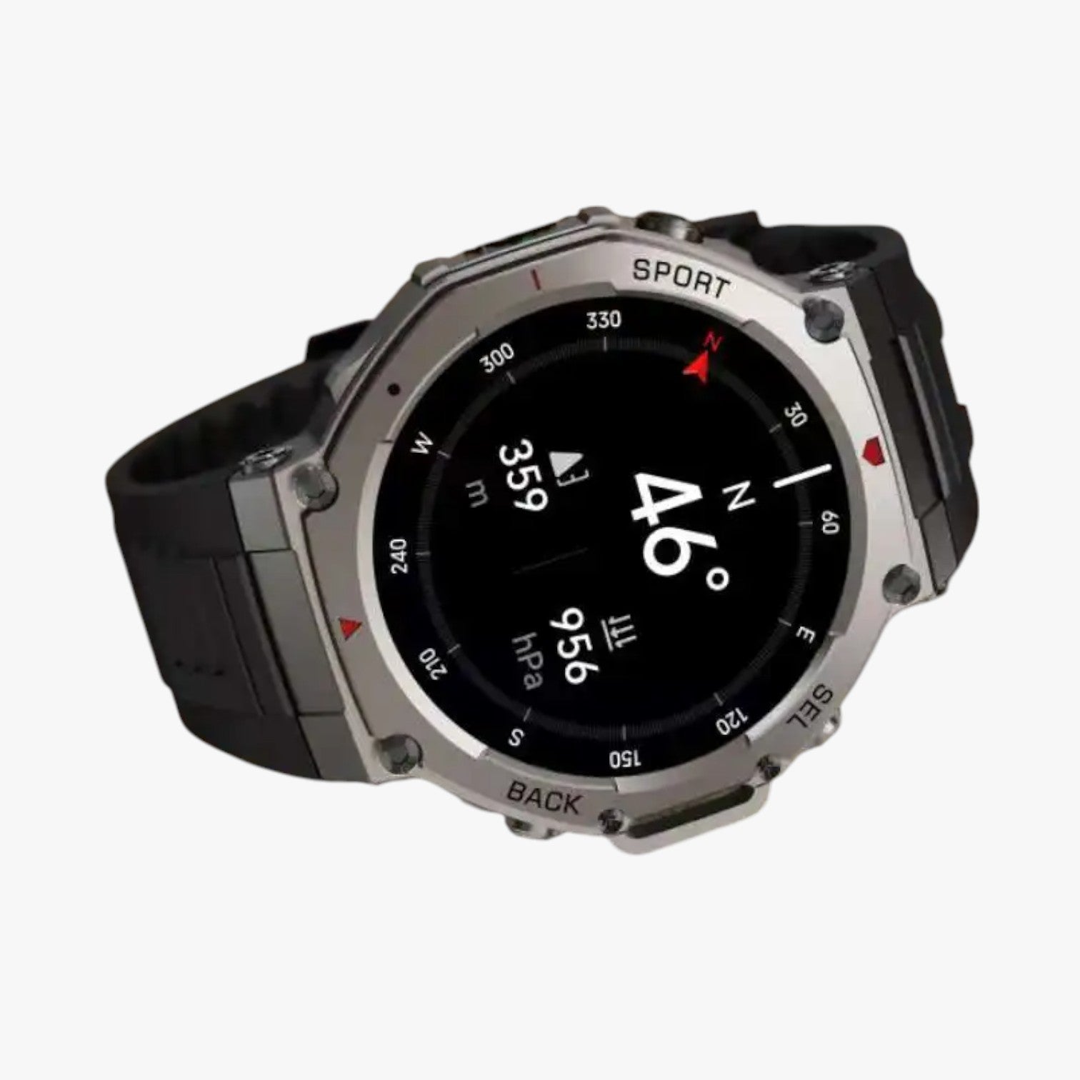 Smartwatch sportivo da uomo: chiamate, GPS e bussola con un solo tocco - - bussola chiamate Smart Watches smartwatch smartwatch sportivo solo sportivo tocco uomo watch watch for men WATCHES FOR MEN - Concept Palermo