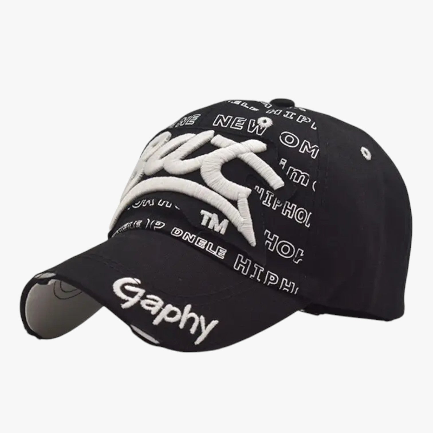 Berretto snapback in cotone per uomo - Stile cool con ricamo di squali Lino - - Baseball caps berretto berretto snapback caps cool cotone lino men's hat mens accessory ricamo snapback - Concept Palermo