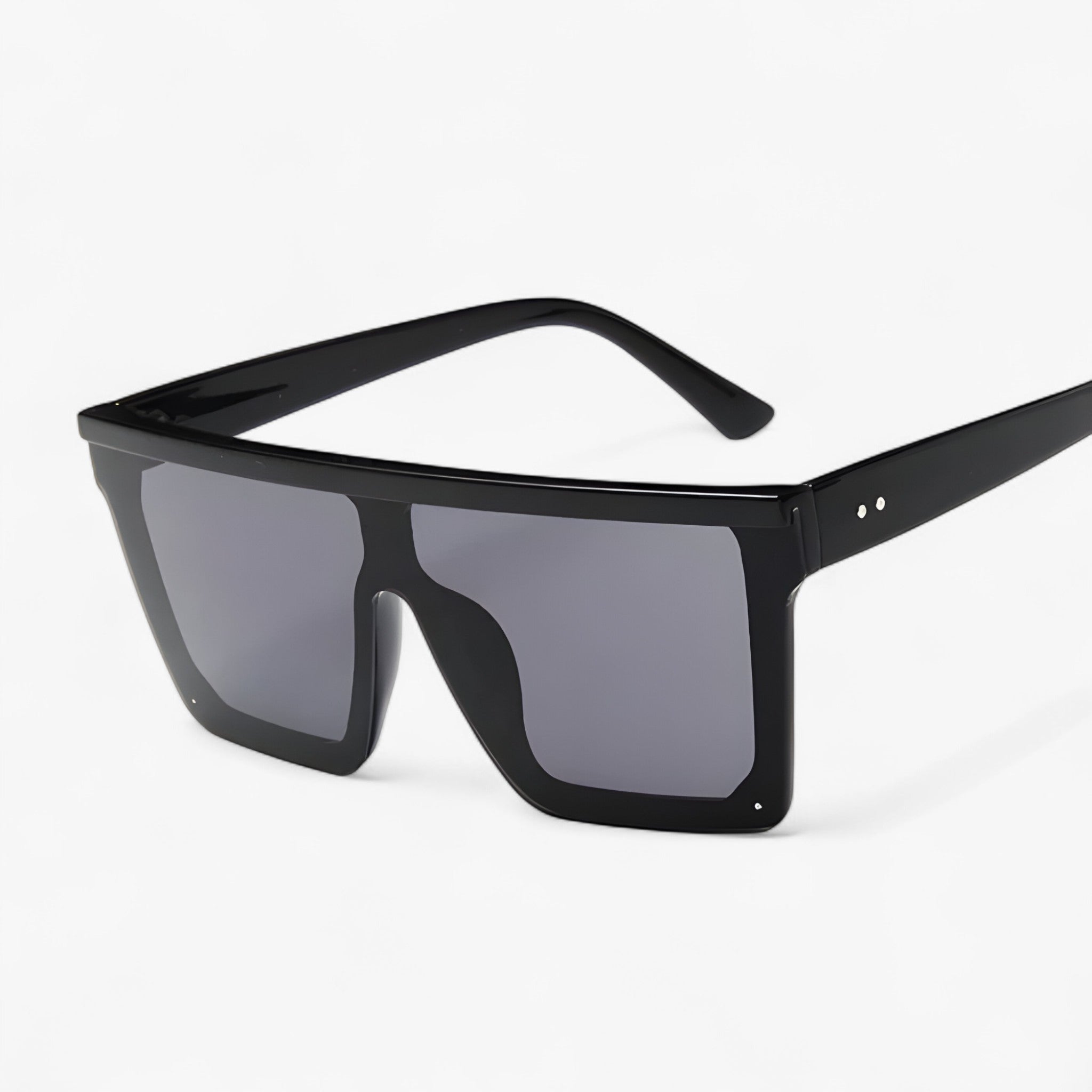 Occhiali da sole oversize retrò neri - - accessoires neri occhiali occhiali sole oversize retr sole sunglasses zonnebrillen - Concept Palermo