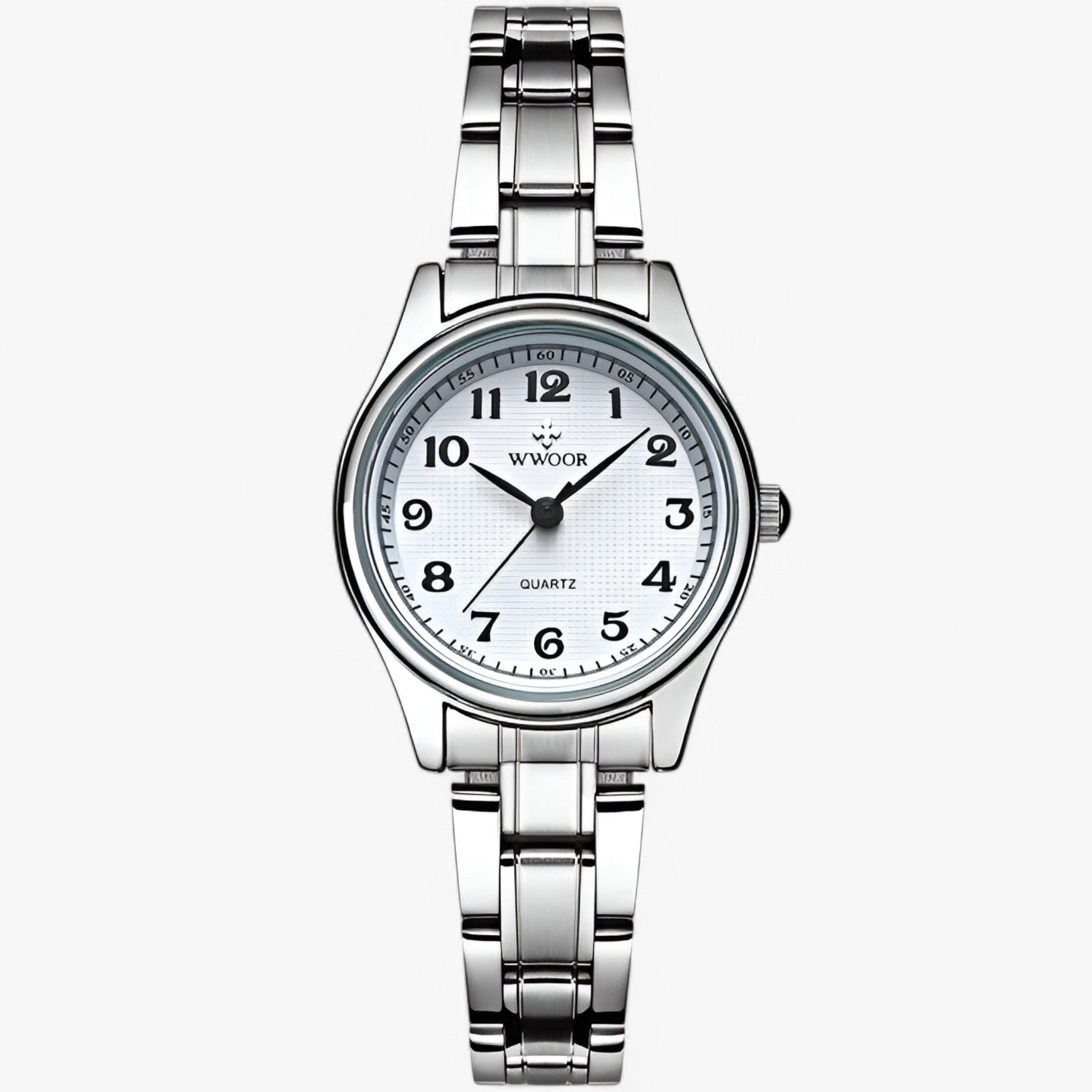 Orologio romantico al quarzo con braccialetto - Bianca - braccialetto orologio orologio romantico quarzo romantico watches women watch - Concept Palermo
