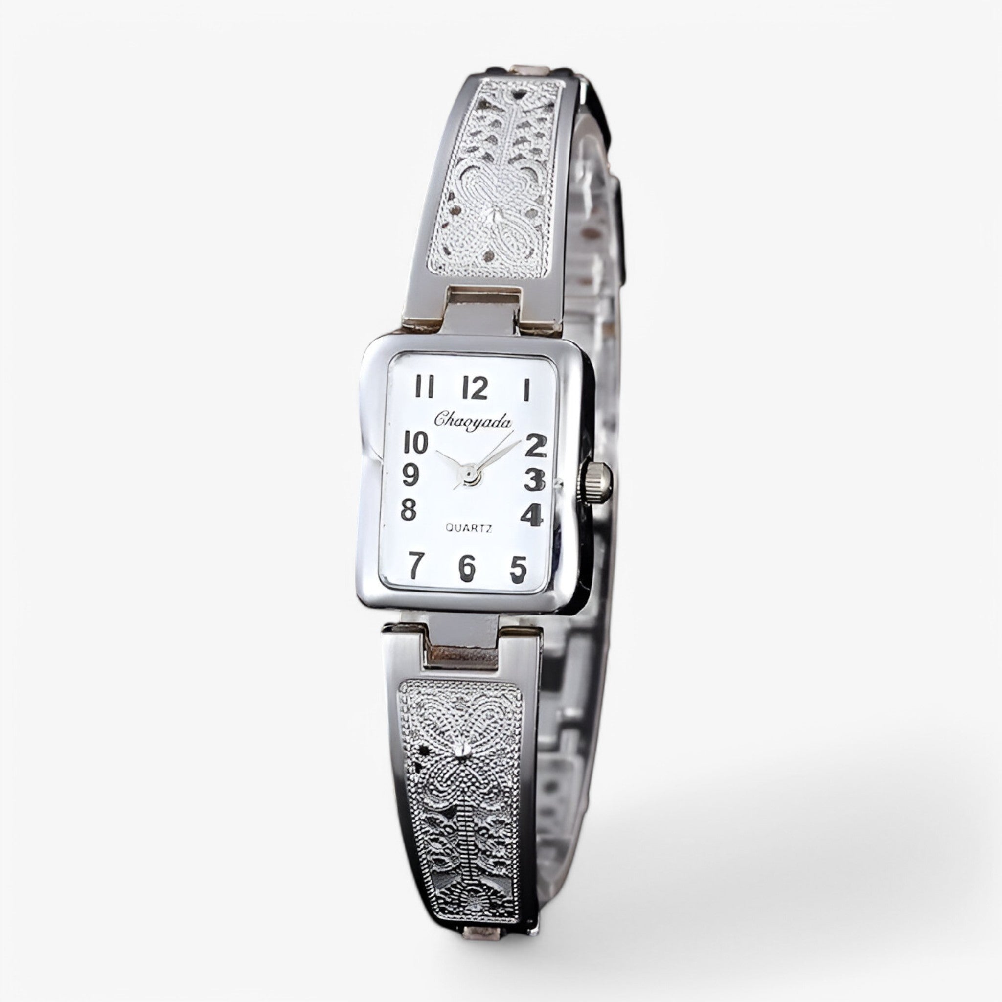 Orologio da donna bicolore argento e oro con quadrante quadrato - Argento - bicolore donna female watch orologio orologio donna quadrante quadrato watch for women watches - Concept Palermo