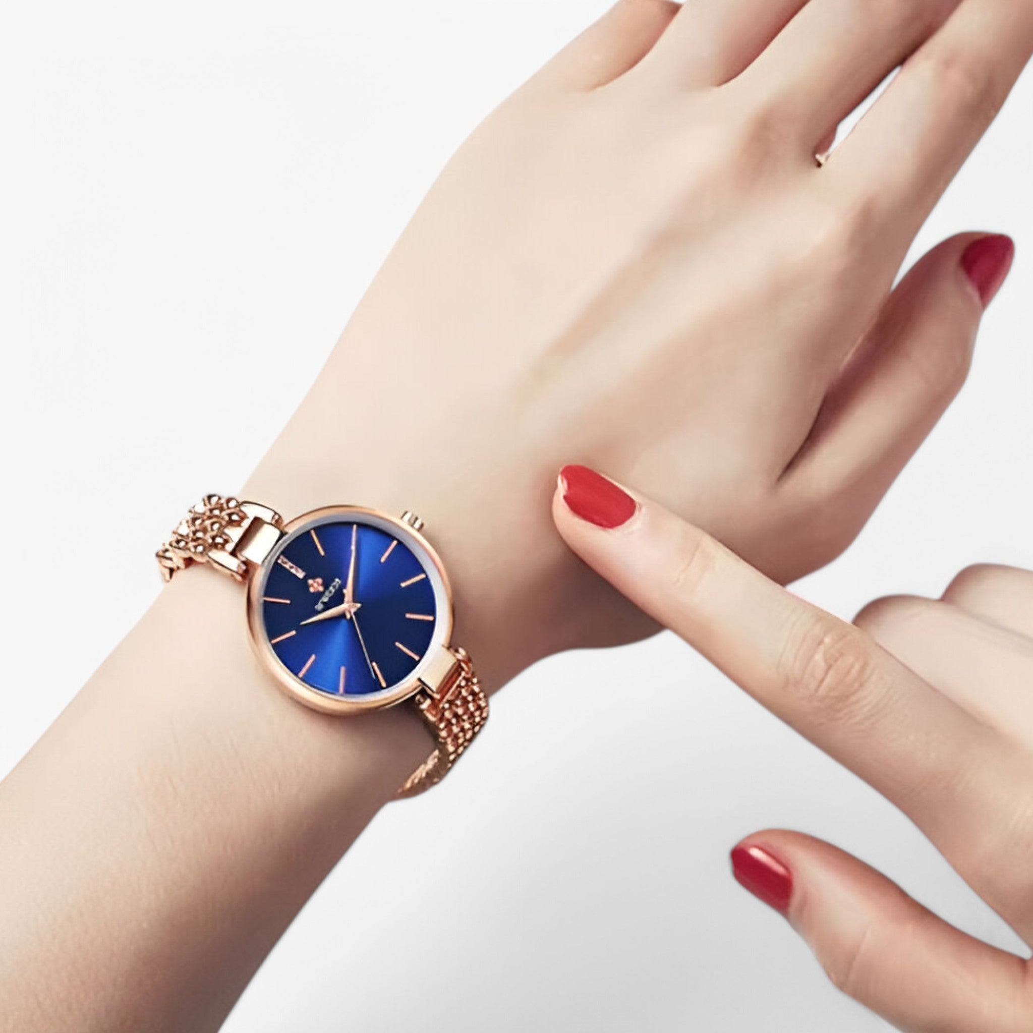 Nuovo orologio di lusso da donna con cinturino al quarzo con diamanti - - cinturino diamanti donna orologio orologio donna quarzo watch for women watches - Concept Palermo
