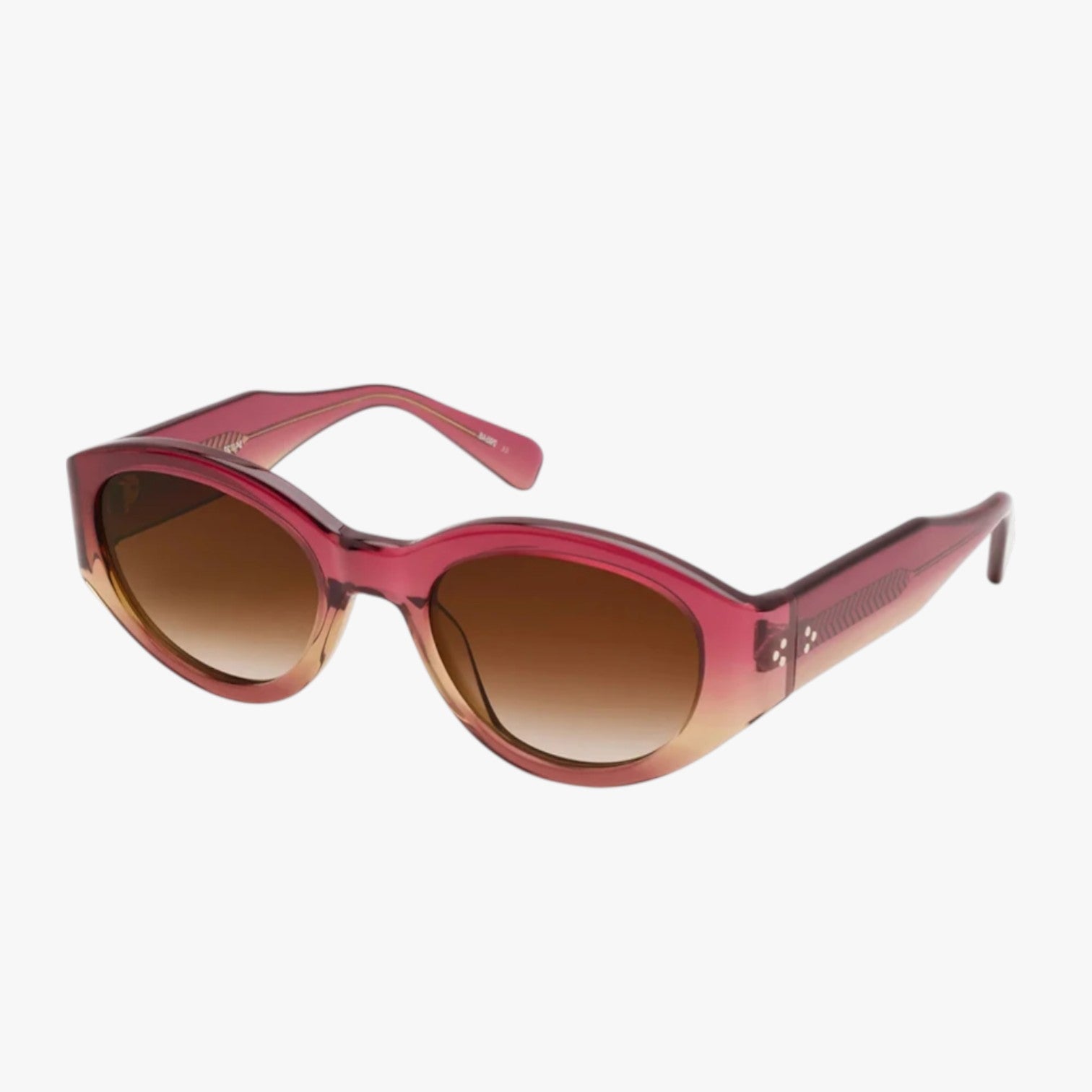 Eleganza e Visione - Occhiali da sole di lusso in acetato polarizzato da donna - Classico Rosa - acetato donna eleganza eleganza visione occhiali polarized sunglasses women polarizzato sole sunglasses sunglasses for women - Concept Palermo