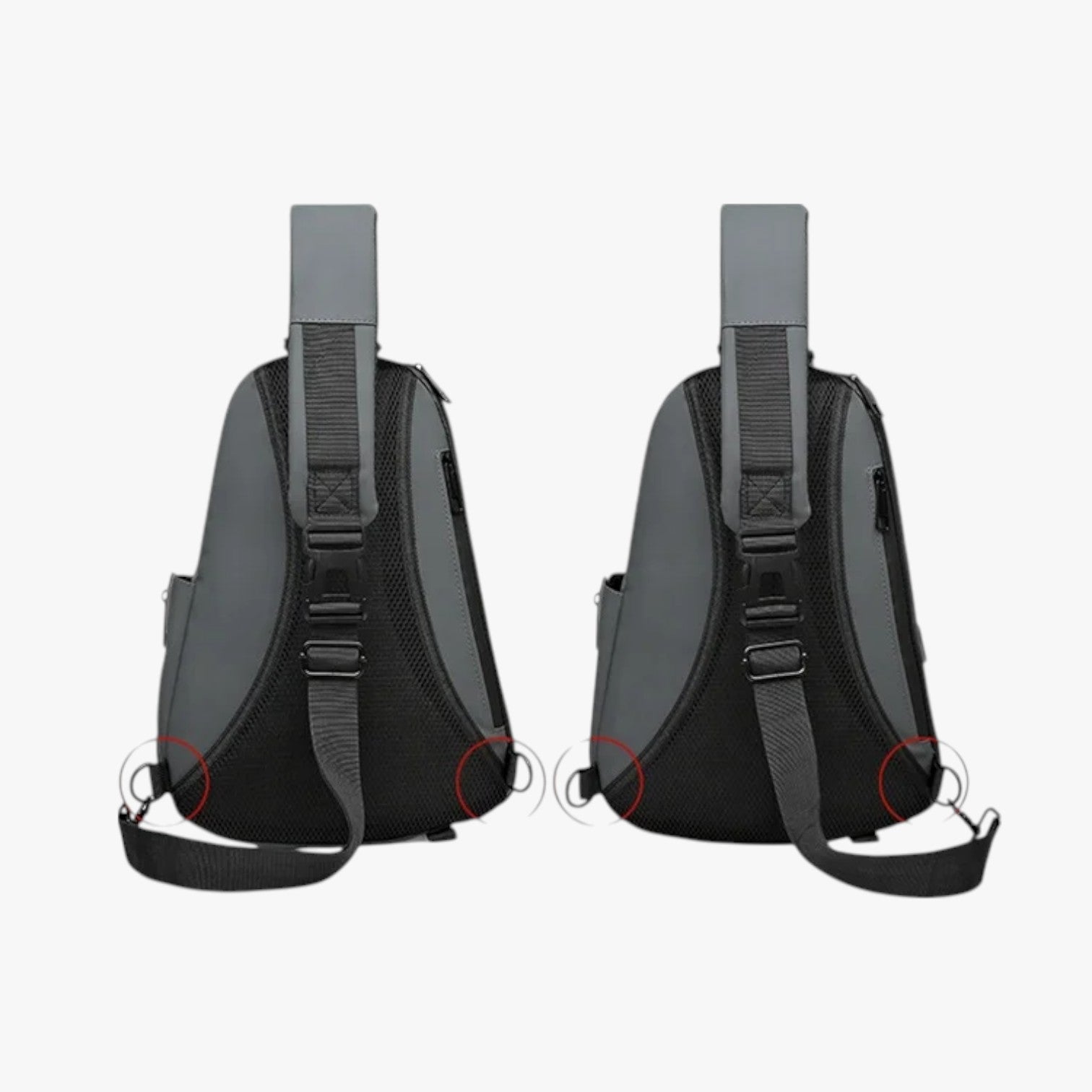 Borsa a tracolla impermeabile Dominick con USB: stile e ricarica sempre con te Uomo - - Bags borsa borsa tracolla dominick impermeabile mens bag ricarica sempre stile - Concept Palermo