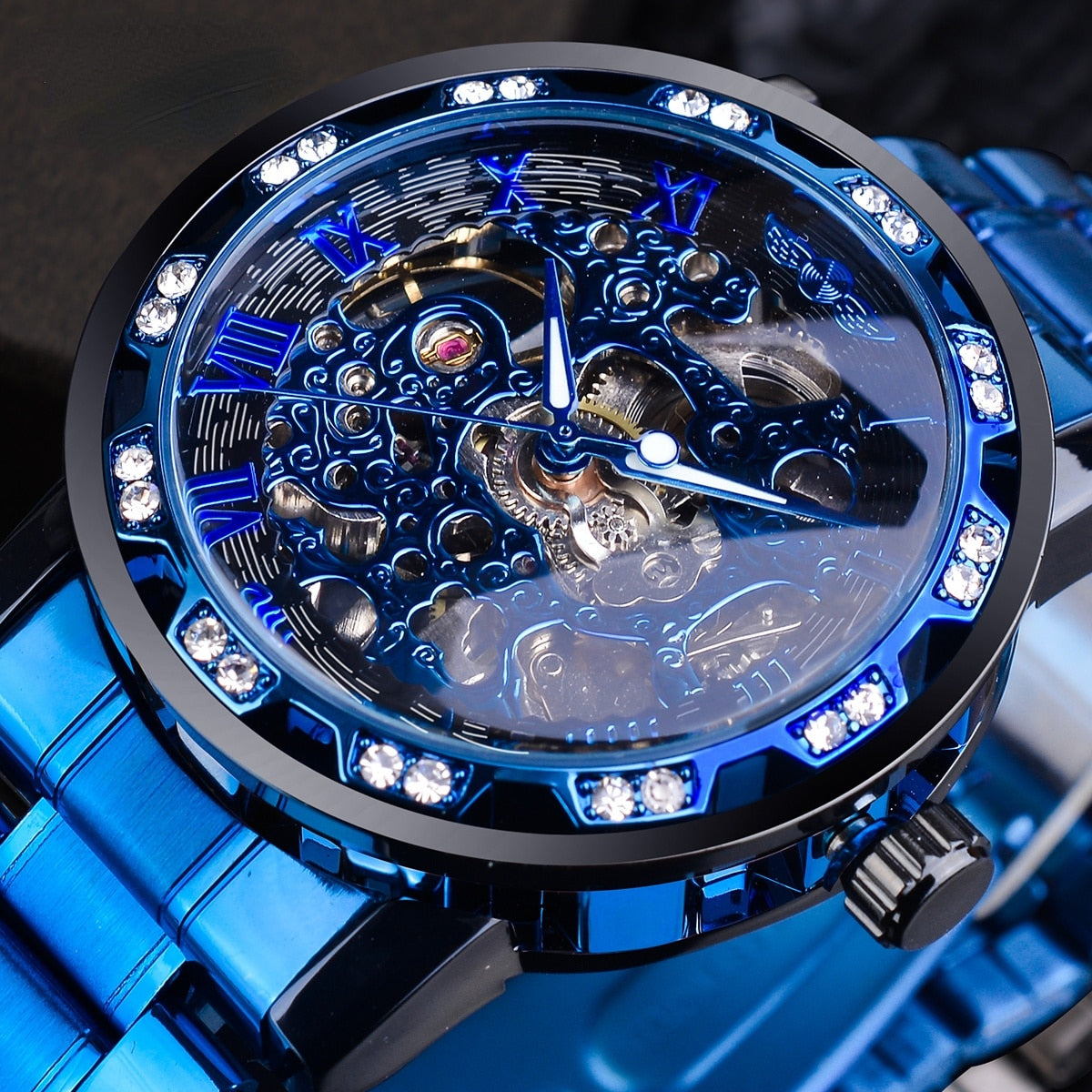 Orologio Automatico Uomo Elegante Argento Acciaio Inox - Classico e Versatile - - mode new_for_google_may orologio orologio uomo uomo Watches - Concept Palermo