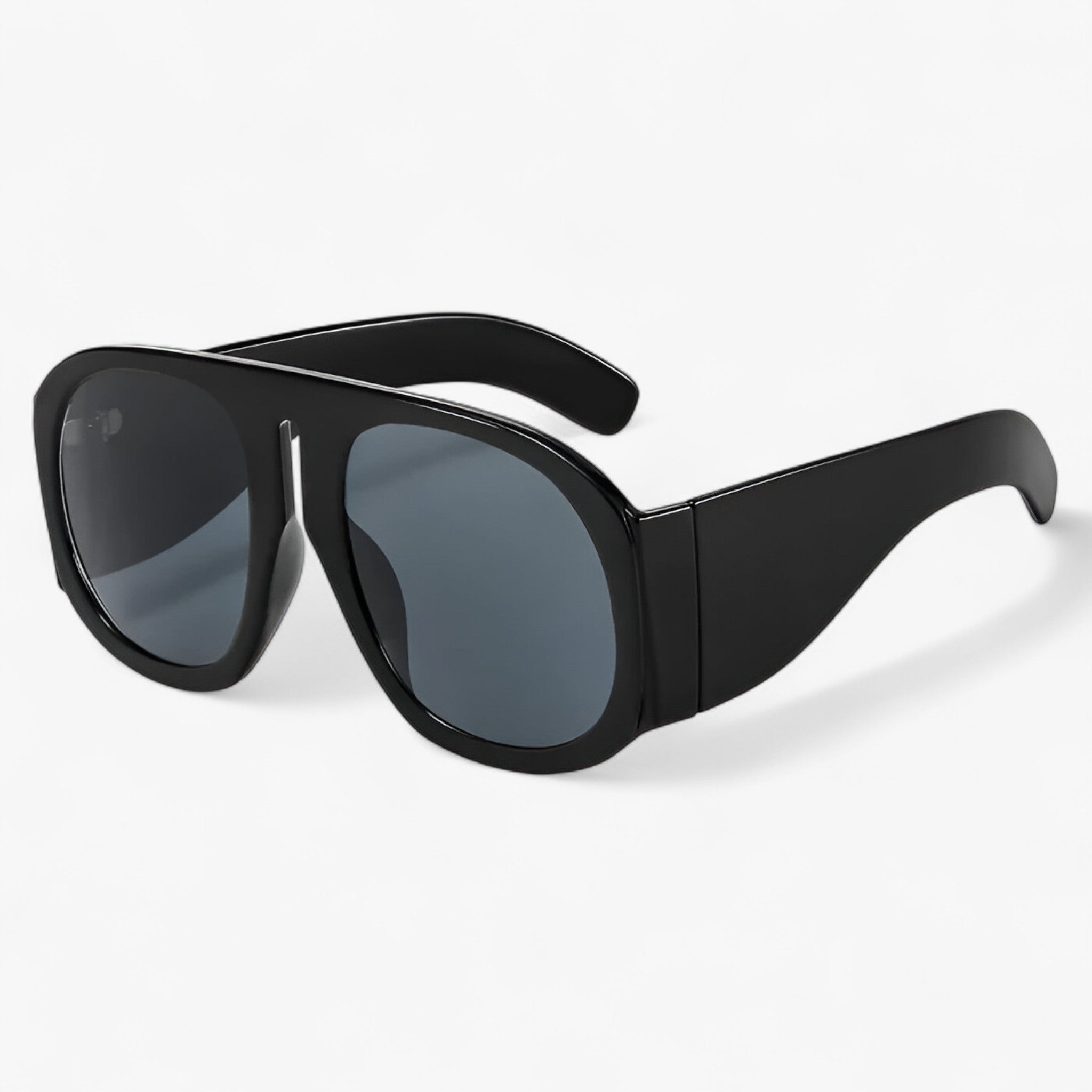 Occhiali da sole rotondi oversize dallo stile retrò Uomo - Nero Doppio Grigio 1pcs - dallo mens sunglasses occhiali occhiali sole oversize Polarized man sunglasses retr rotondi sole stile Sunglasses sunglasses polarized men - Concept Palermo