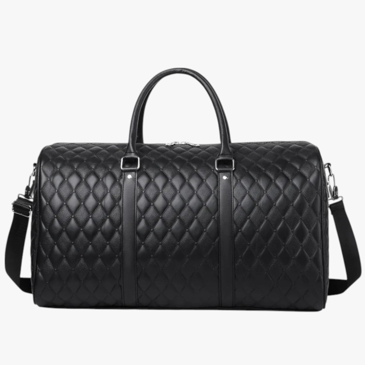 Borsa da weekend in pelle da uomo: e spaziosa per ogni viaggio - Nero - Bags borsa borsa weekend mens bag ogni pelle spaziosa Travel Bags uomo viaggio - Concept Palermo