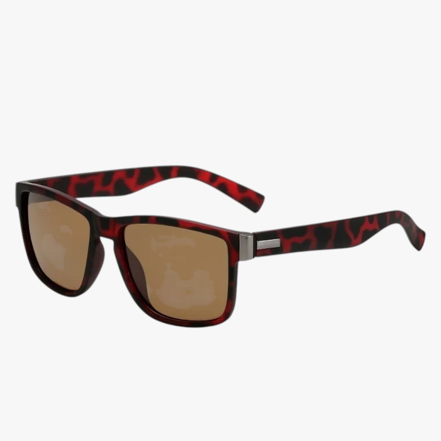 Occhiali da Sole Retrò Unisex Polarizzati, UV400, Anti-Riflesso, Stile di Design Uomo - 06 Leopard Brown Polarized - anti design Fashion Sunglasses mens sunglasses occhiali occhiali sole polarizzati retr riflesso sole Sunglasses sunglasses polarized men - Concept Palermo
