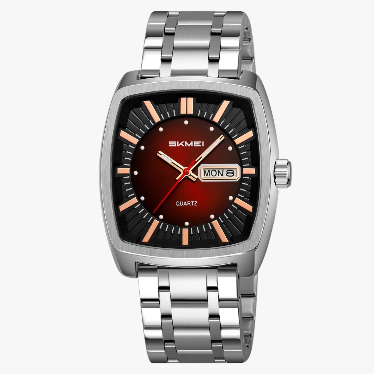 Orologio da uomo impermeabile con data e quadrante luminoso Rosso - orologio al quarzo Rosso - data impermeabile luminoso orologio orologio uomo quadrante uomo watch watch for men watches WATCHES FOR MEN wistwatches - Concept Palermo