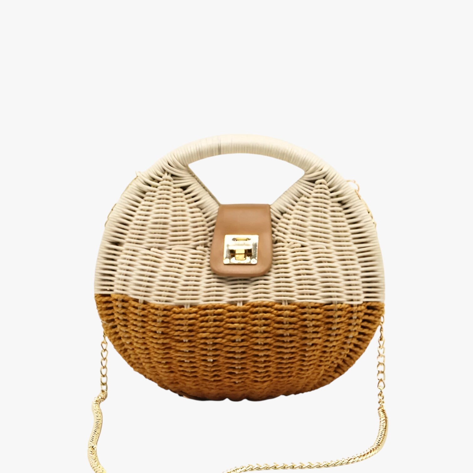 Borsa a Spalla in Paglia Bohemien – Estiva, Ampia e Stilosamente Pelle - - ampia bags bohemien borsa borsa spalla estiva handbags paglia pelle Women's handbags - Concept Palermo