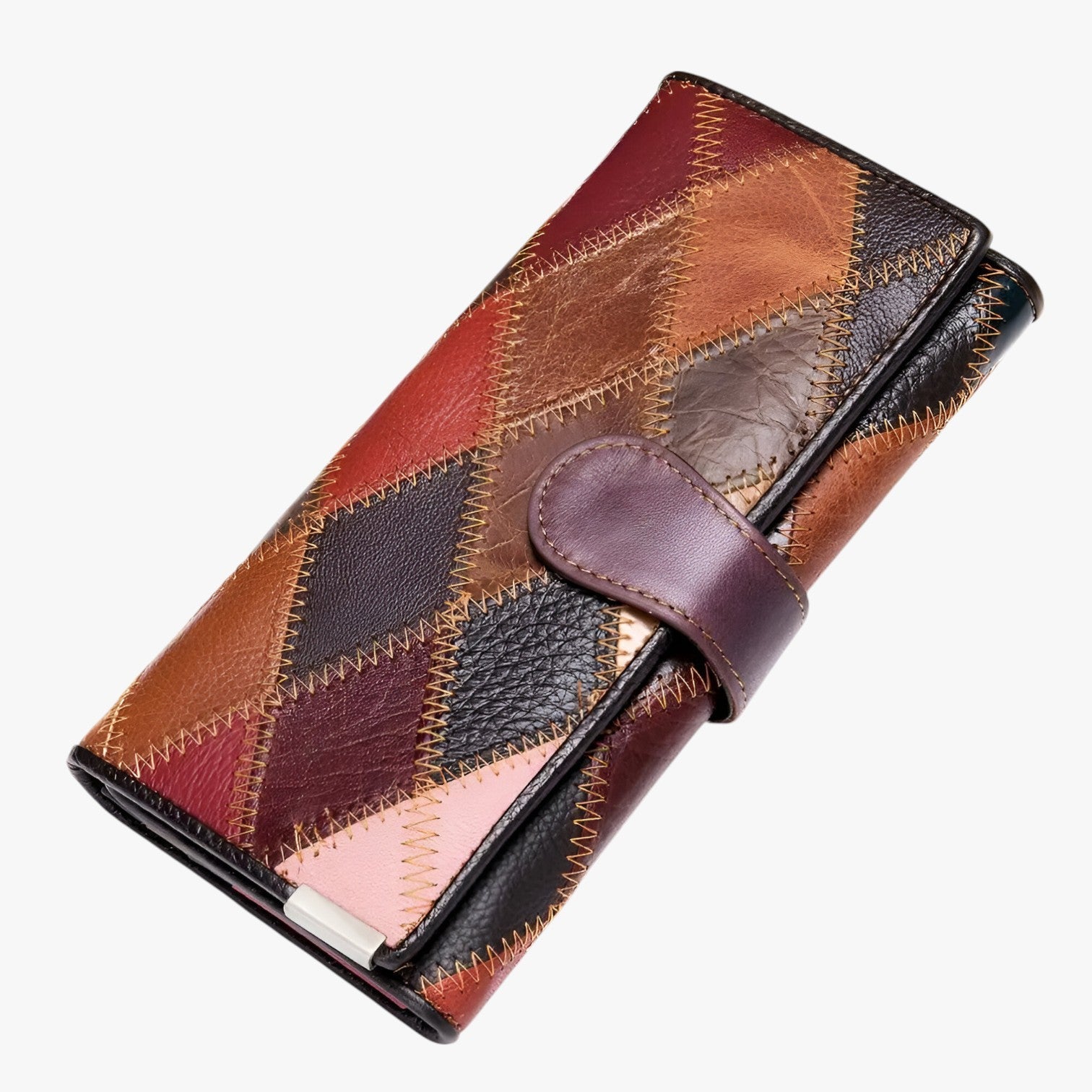 Portafoglio lungo da donna - Ampio, pratico e raffinato Pelle - Stile 4 - ampio donna pelle portafoglio portafoglio donna pratico raffinato wallet wallets womens wallet - Concept Palermo