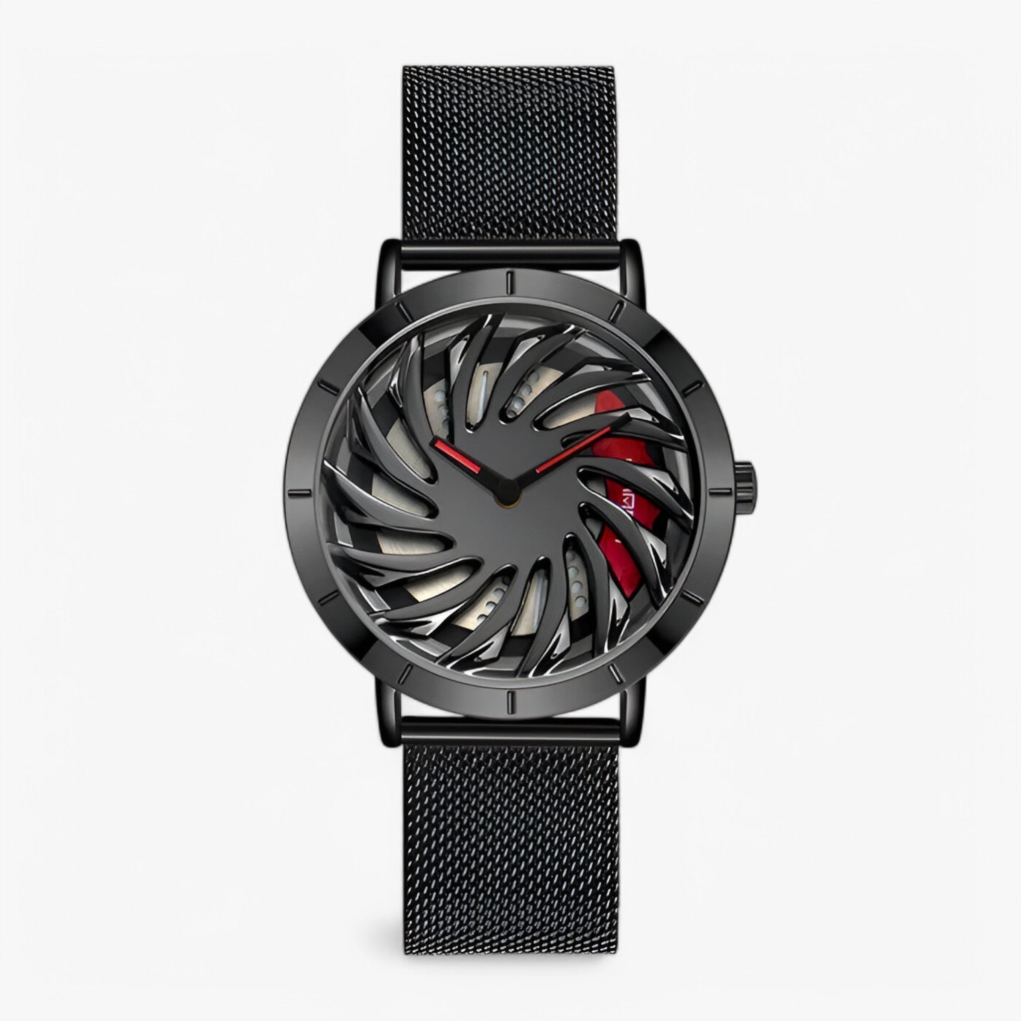 Orologio Sportivo da Uomo con Design a Volante - nera - design mens watch orologio orologio sportivo sportivo uomo volante watch for men watches - Concept Palermo