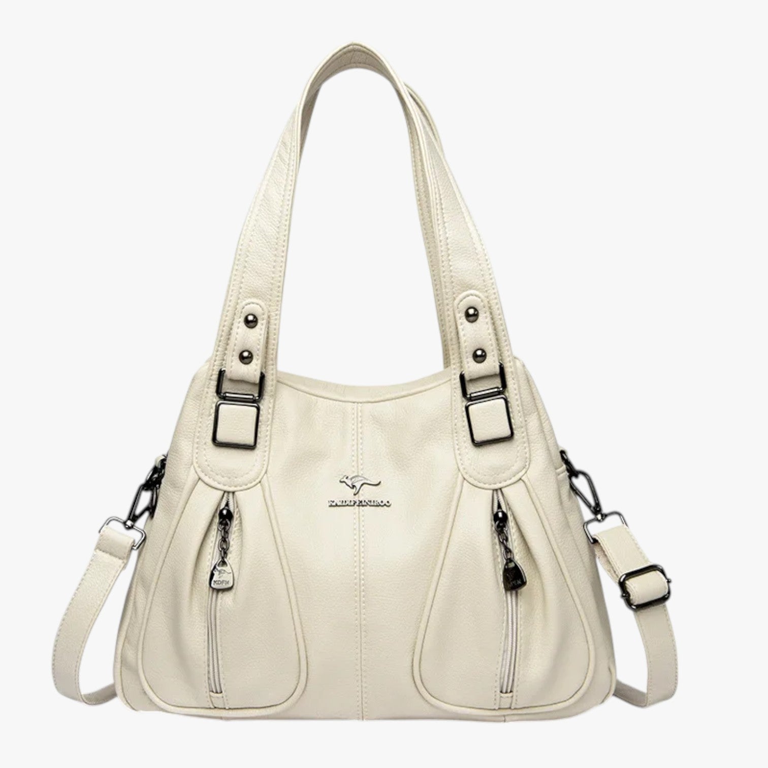 Eleganza quotidiana - La borsa a tracolla in pelle che valorizza ogni look Donna - Bianco - bag bags borsa donna eleganza eleganza quotidiana look ogni pelle women bags Women's handbags - Concept Palermo