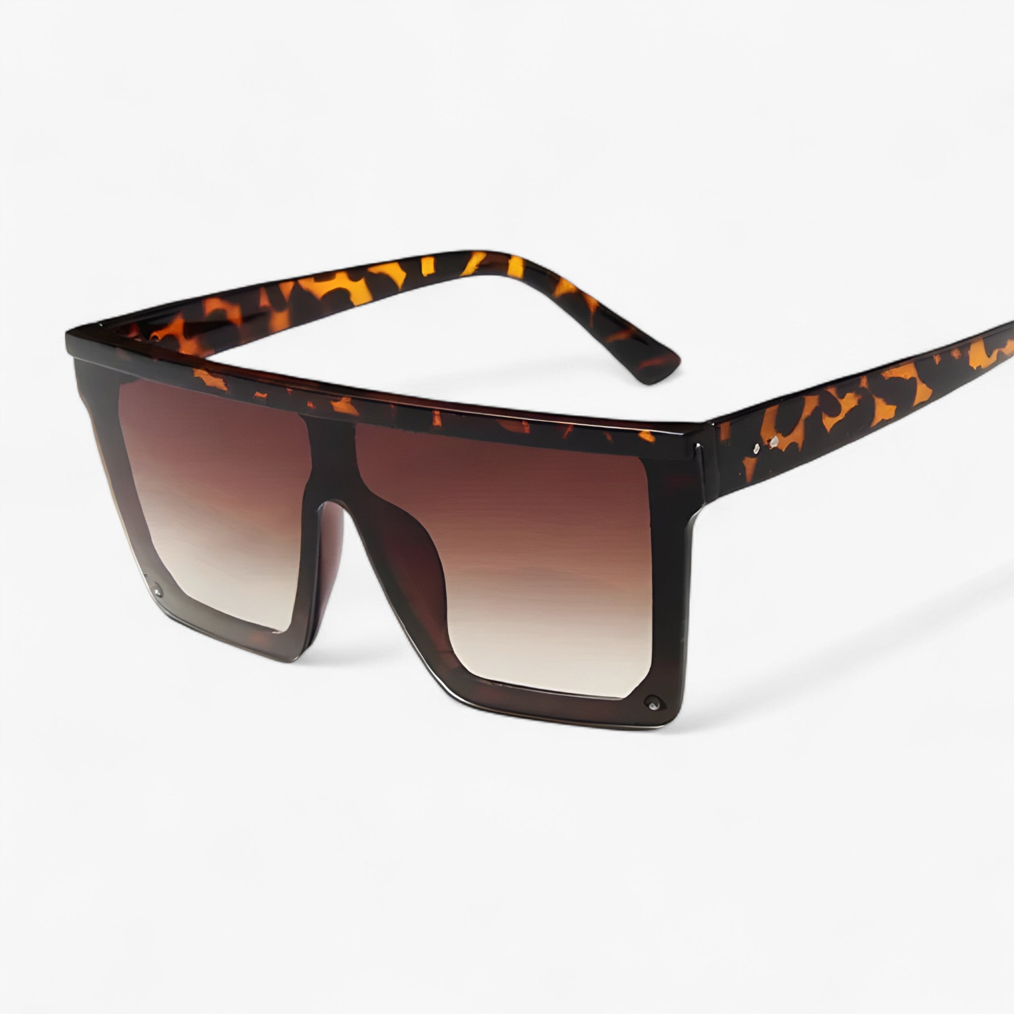 Occhiali da sole oversize retrò neri - Leopardo - accessoires neri occhiali occhiali sole oversize retr sole sunglasses zonnebrillen - Concept Palermo