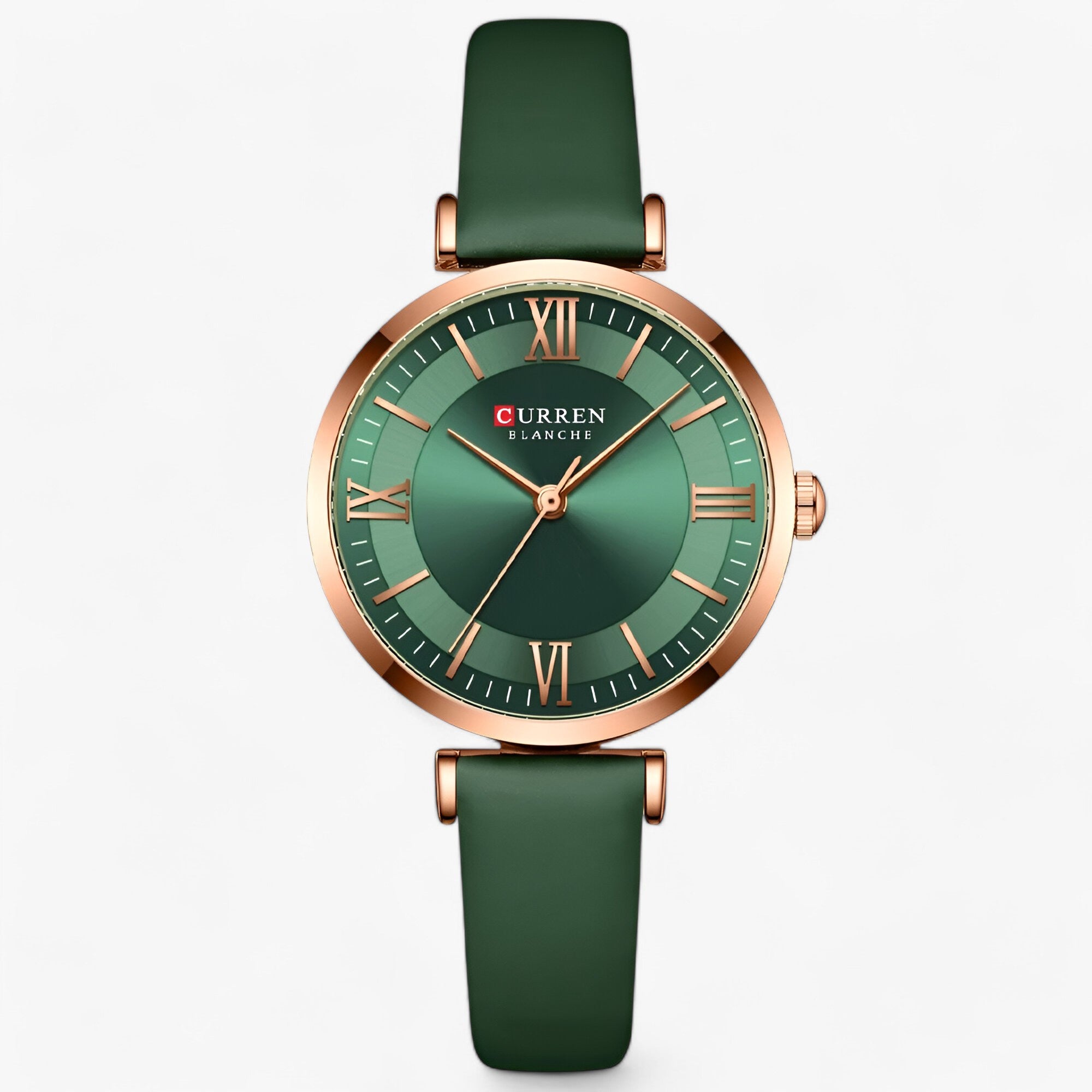 Orologio da donna di lusso - Design al quarzo e semplice Pelle - verde - design donna ladies watch orologio orologio donna pelle quarzo semplice watch for women watches WOMEN wrist watches for women - Concept Palermo