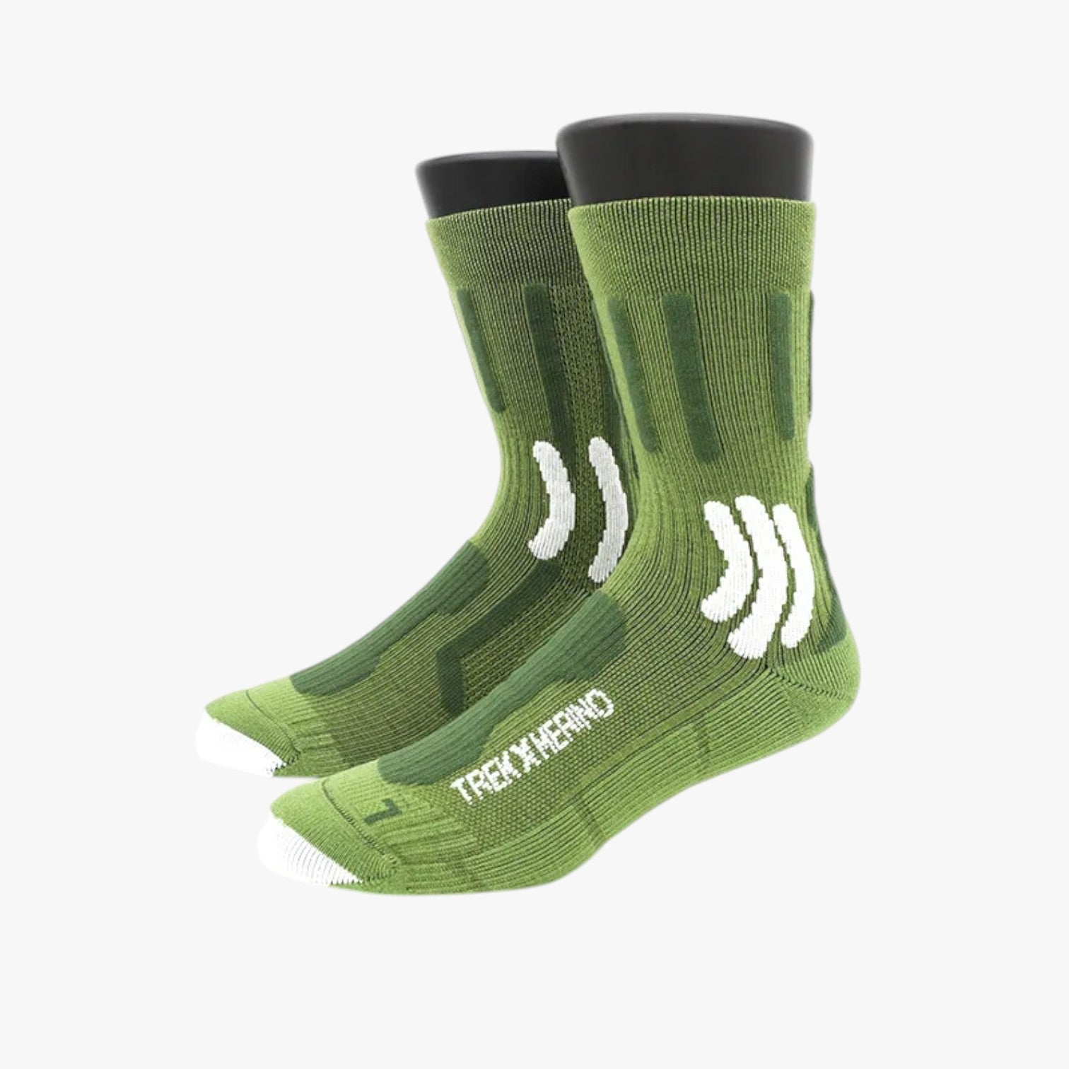 Calzini da esterno in lana merino: comfort per escursionismo e corsa Uomo - M Army Green - calzini calzini esterno comfort corsa escursionismo esterno Hiking Socks lana merino socks - Concept Palermo