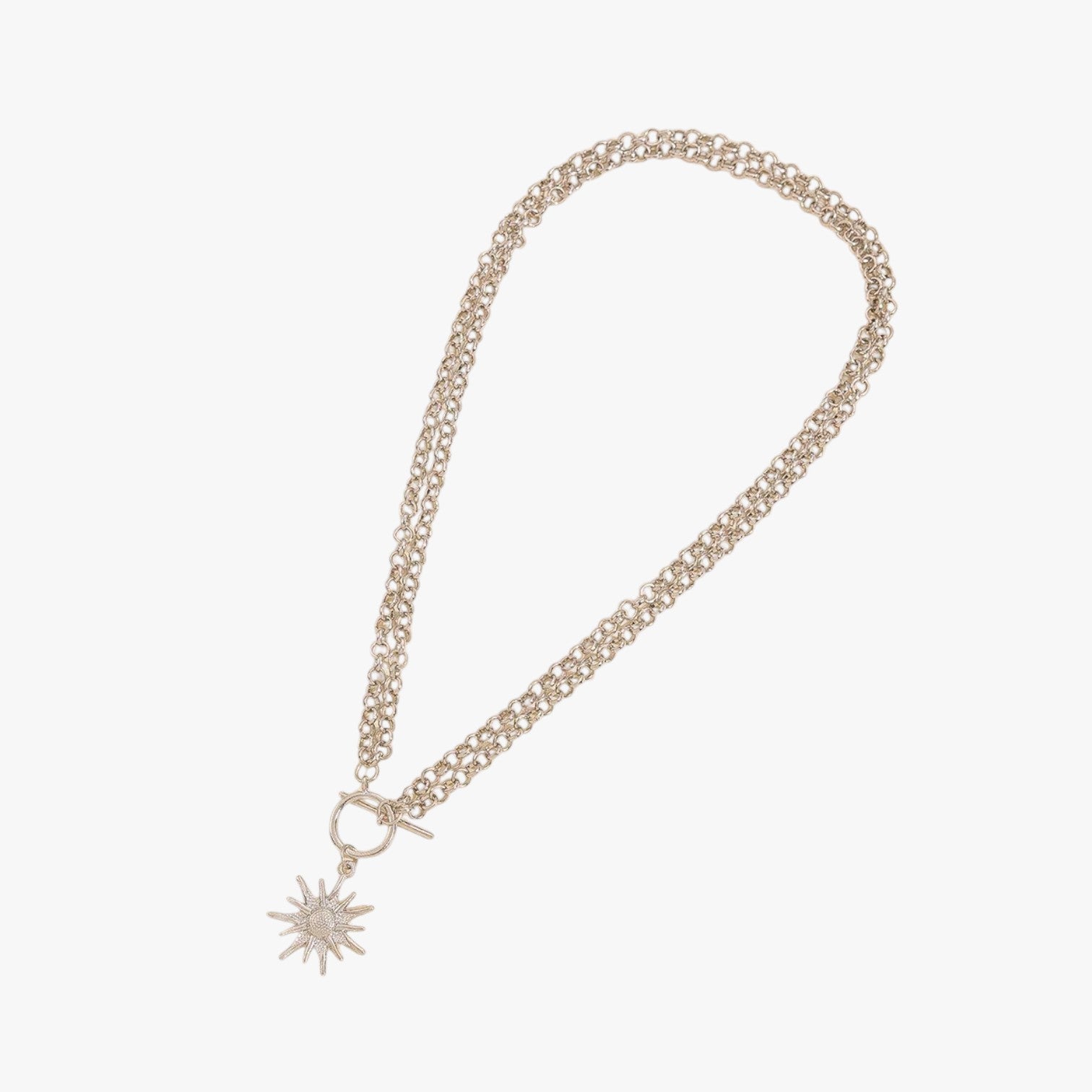 Collana hip hop con sole per look audaci e personalizzati Lana Donna - - audaci collana collana sole donna elegant womens necklaces jewelry lana look necklace Necklaces for Women personalizzati - Concept Palermo