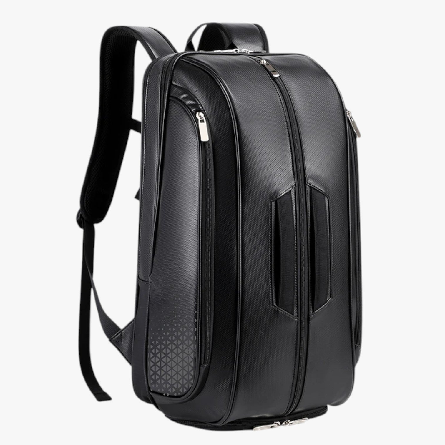 Zaino da tennis impermeabile con porta scarpe e stile in PU Uomo - Nero - Backpack Backpacks bags impermeabile porta scarpe stile tennis uomo zaino - Concept Palermo