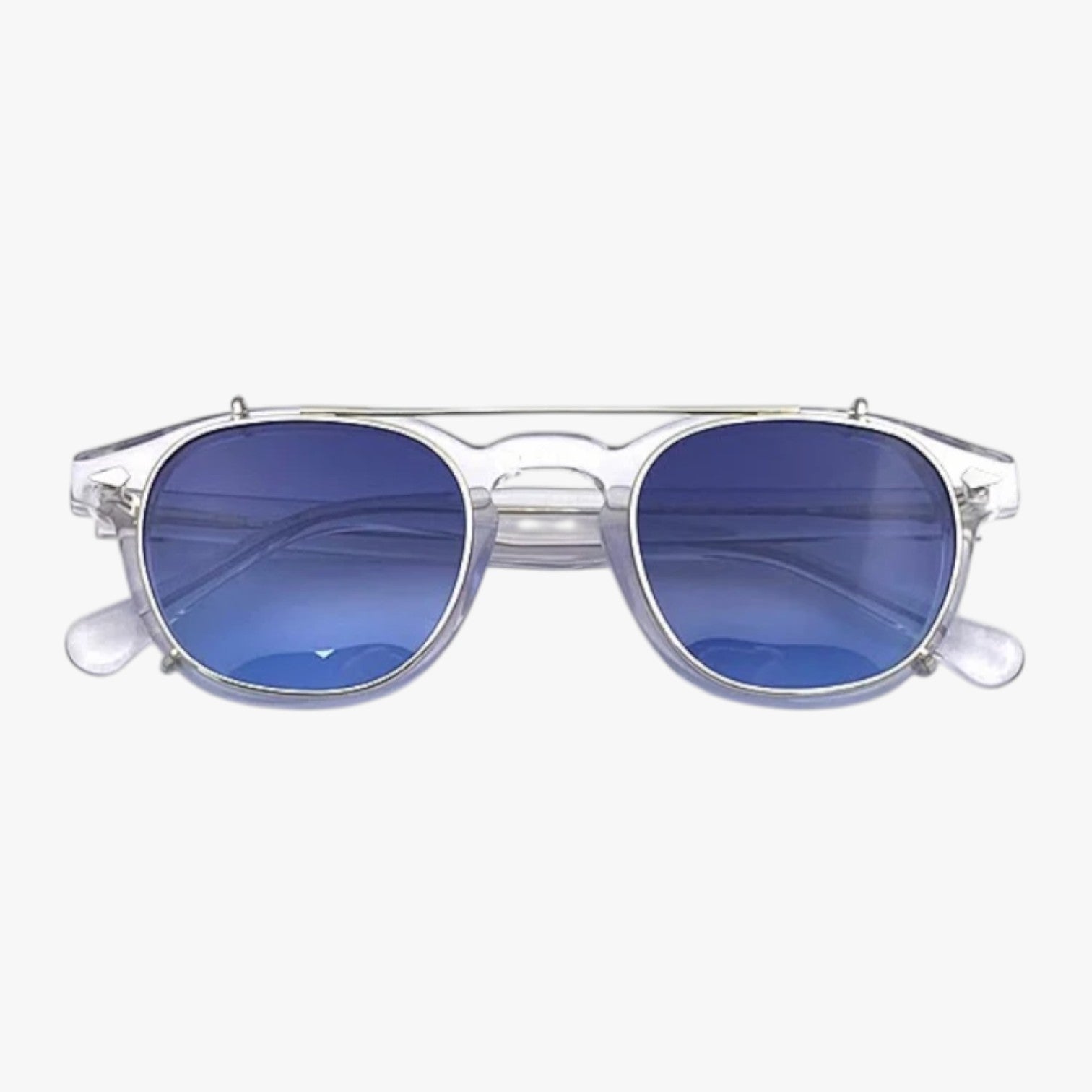 Eleganza e protezione 2 in 1 – Occhiali da vista polarizzati con clip - TAC ASACETO Blu argento - clip eleganza eleganza protezione occhiali polarized sunglasses women polarizzati protezione sunglasses sunglasses for women vista - Concept Palermo